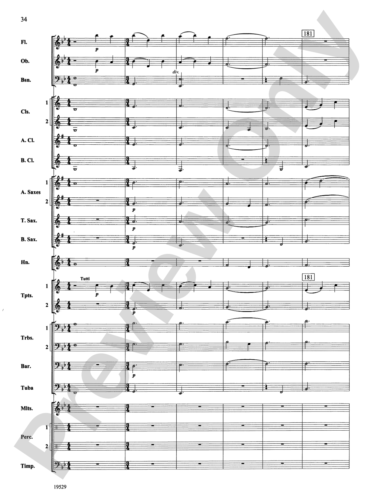 The Road Unknown: Concert Band Conductor Score & Parts