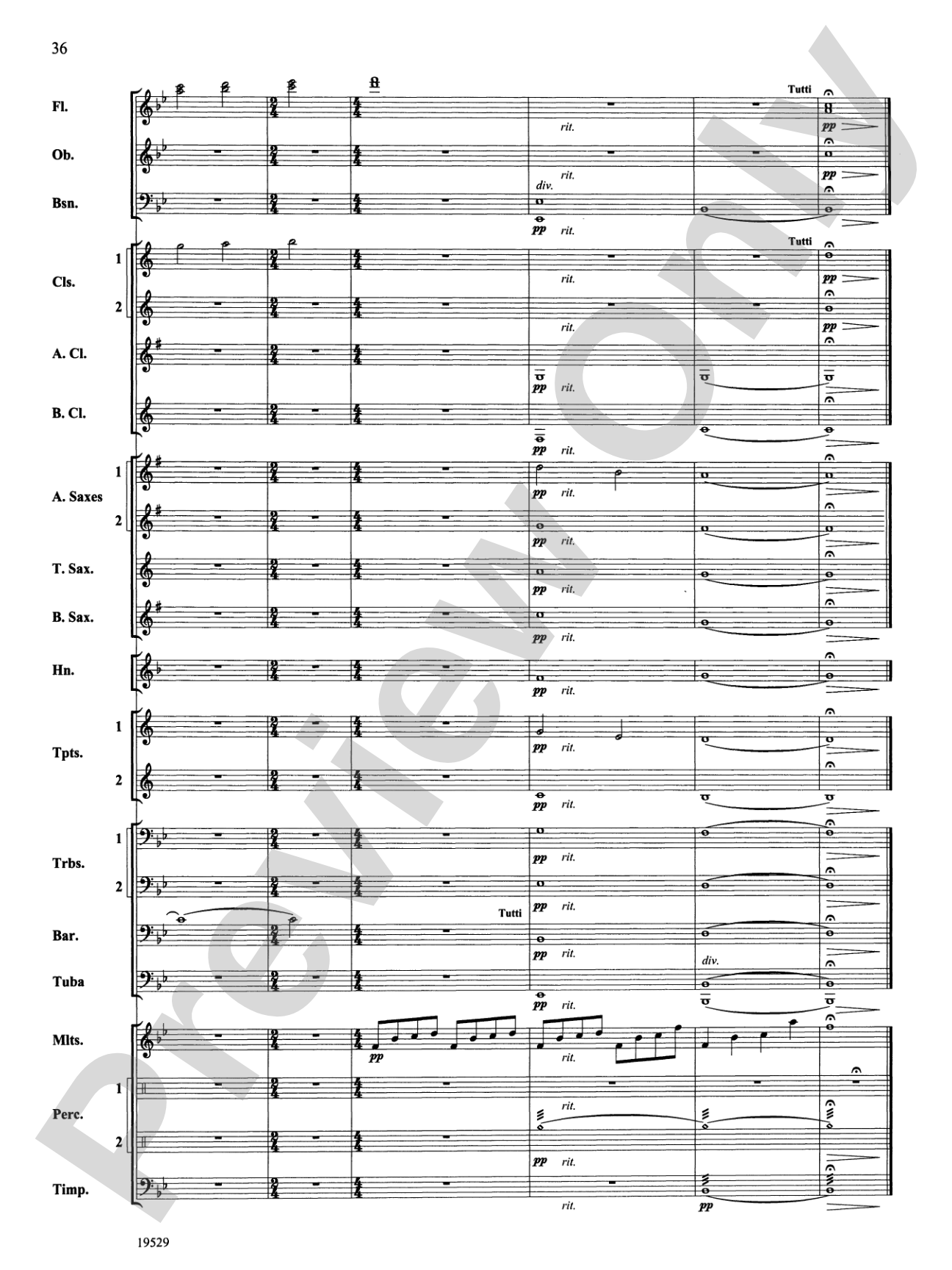 The Road Unknown: Concert Band Conductor Score & Parts