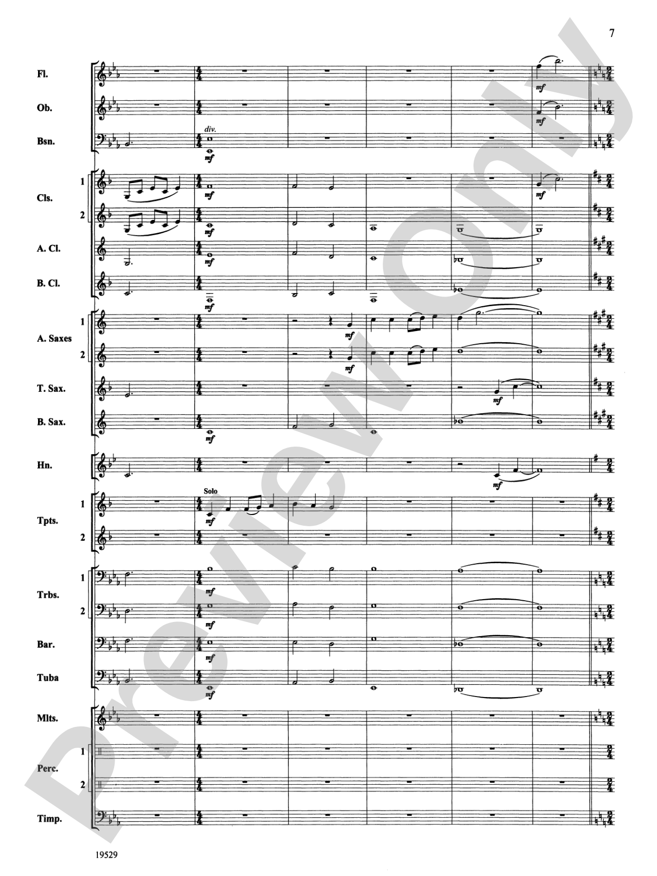 The Road Unknown: Concert Band Conductor Score & Parts
