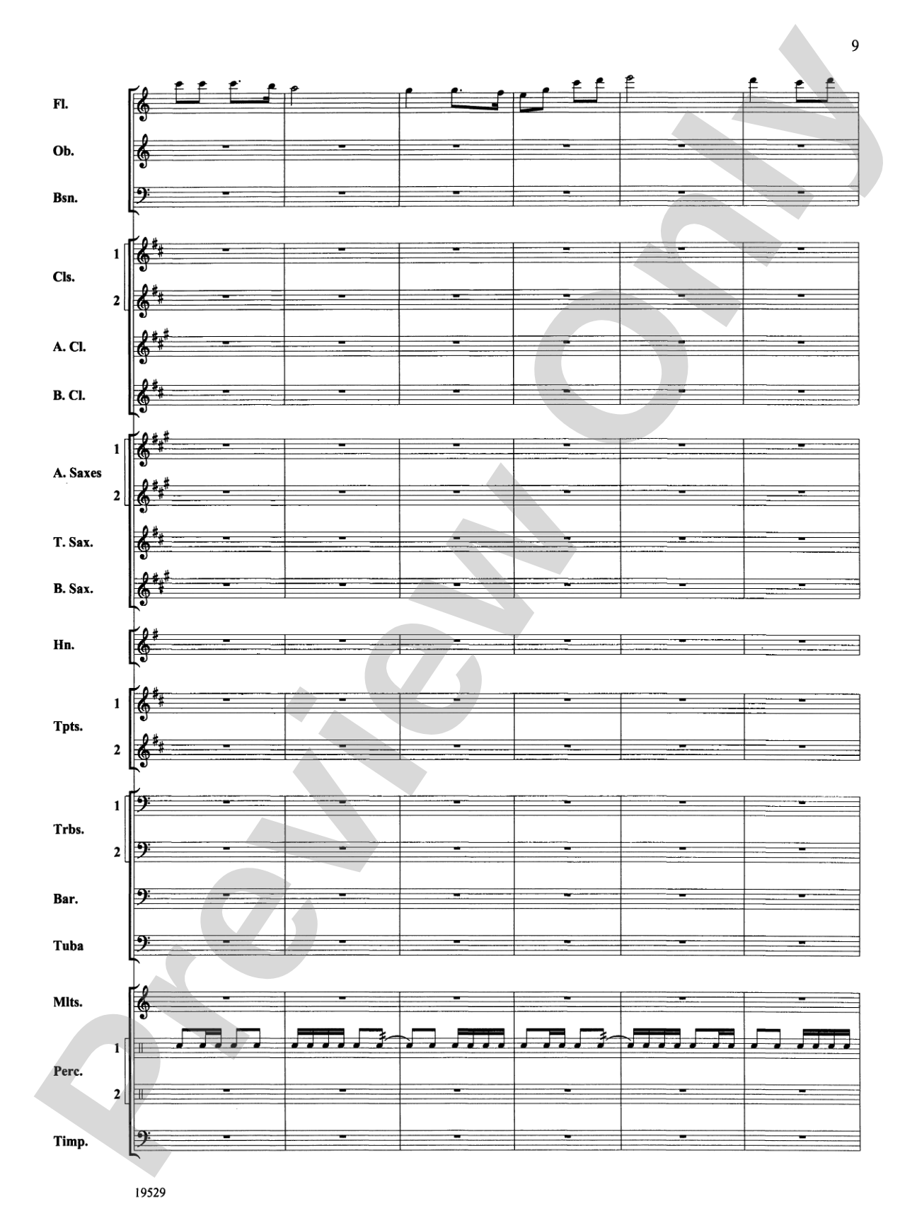 The Road Unknown: Concert Band Conductor Score & Parts