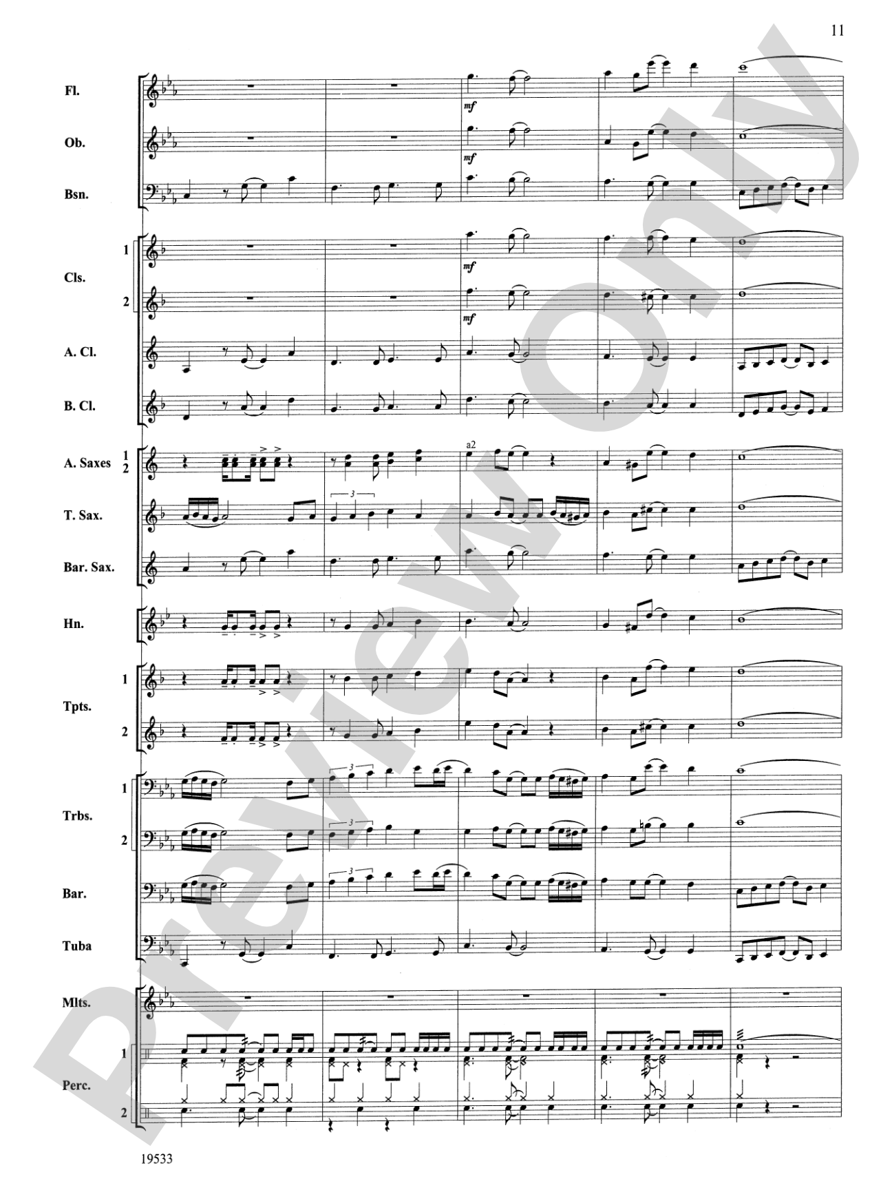 Fiero: Concert Band Conductor Score & Parts