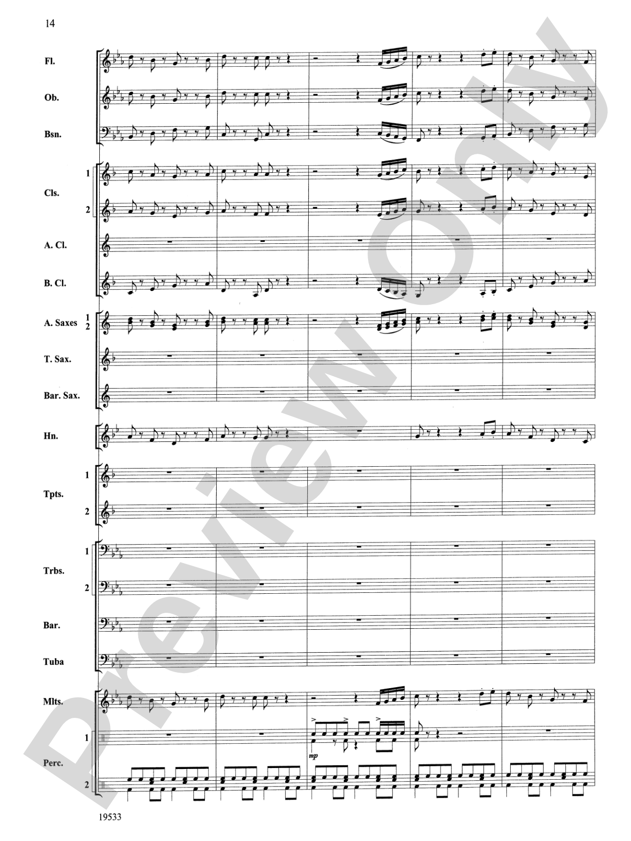 Fiero: Concert Band Conductor Score & Parts