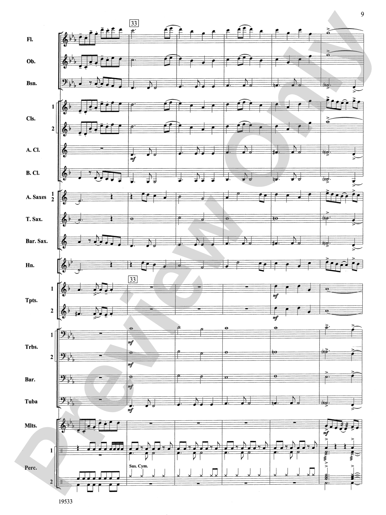 Fiero: Concert Band Conductor Score & Parts