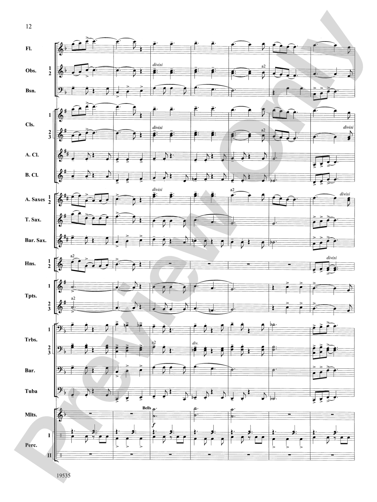 Fantasy on an African-American Spiritual: Concert Band Conductor Score & Parts