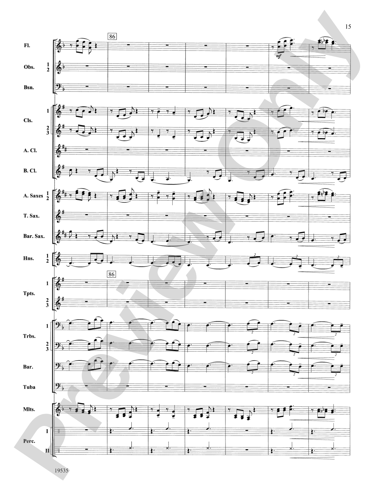 Fantasy on an African-American Spiritual: Concert Band Conductor Score & Parts
