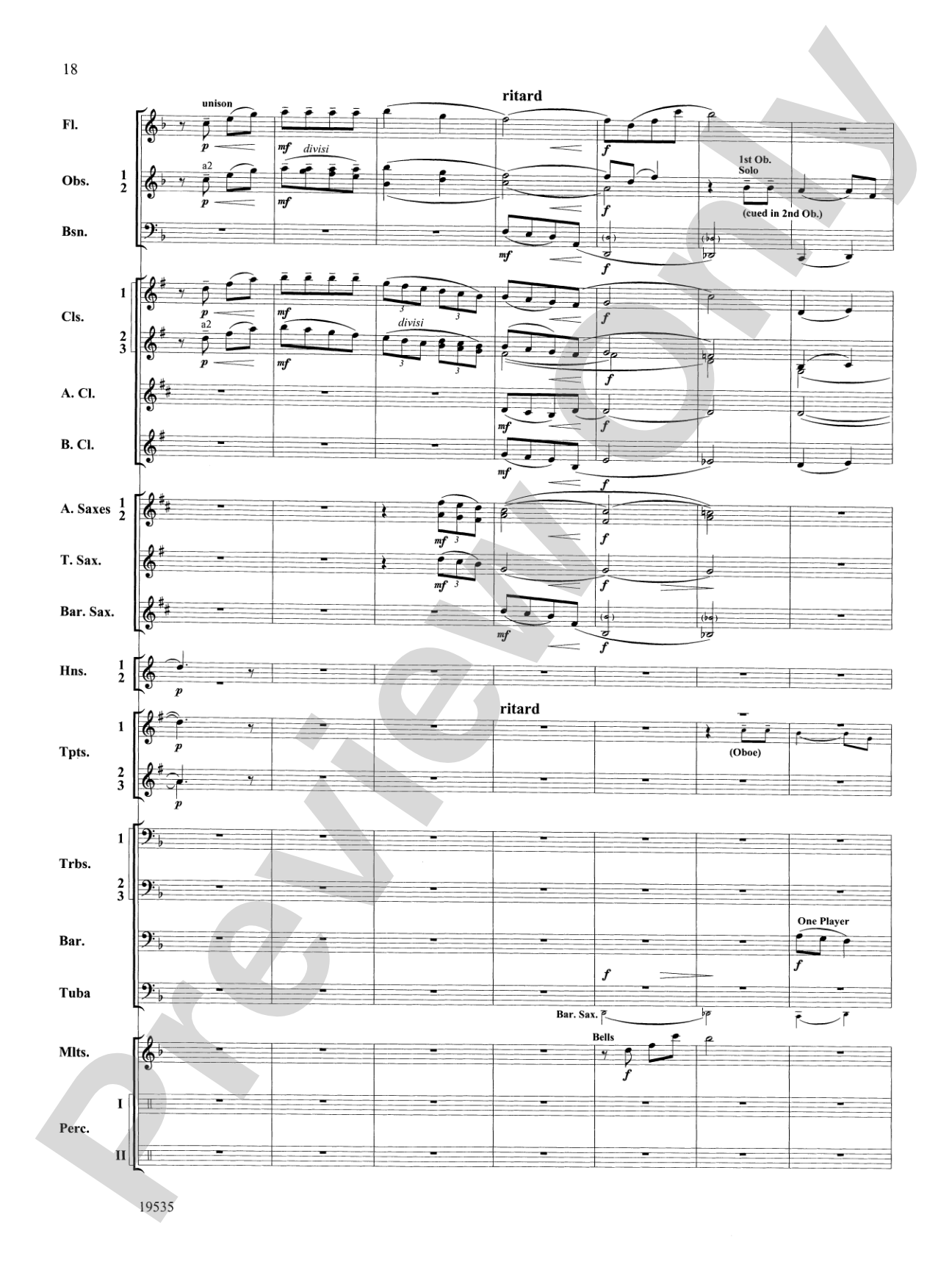Fantasy on an African-American Spiritual: Concert Band Conductor Score & Parts