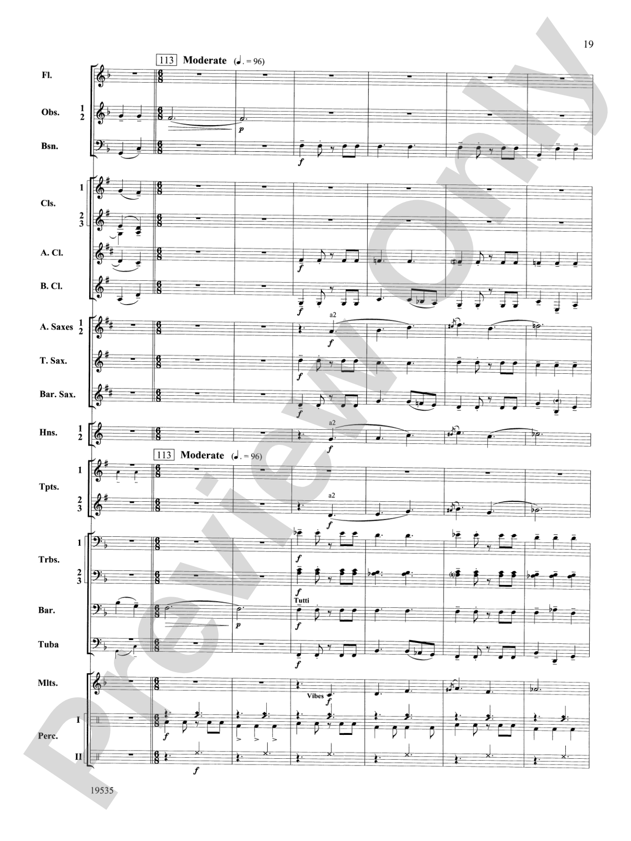 Fantasy on an African-American Spiritual: Concert Band Conductor Score & Parts
