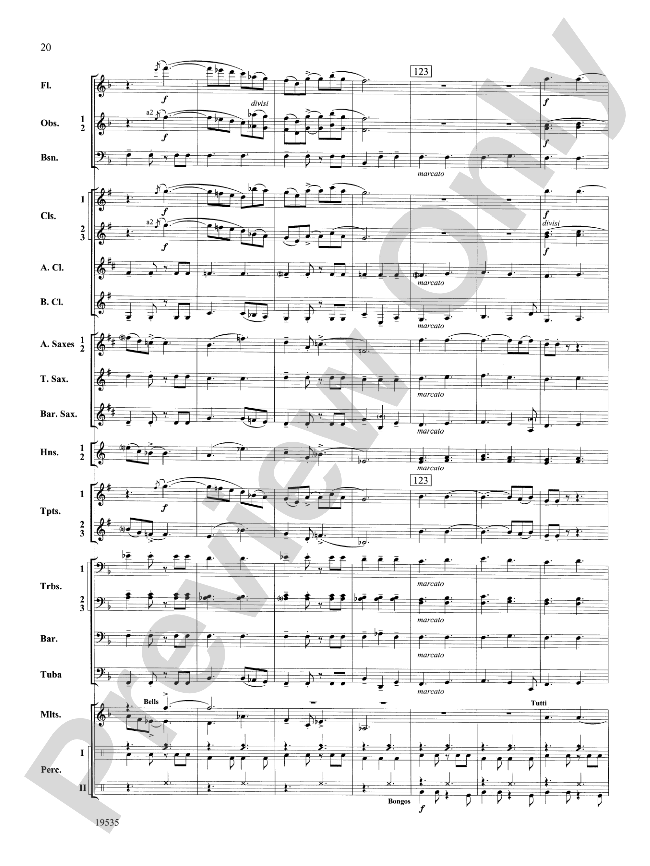 Fantasy on an African-American Spiritual: Concert Band Conductor Score & Parts