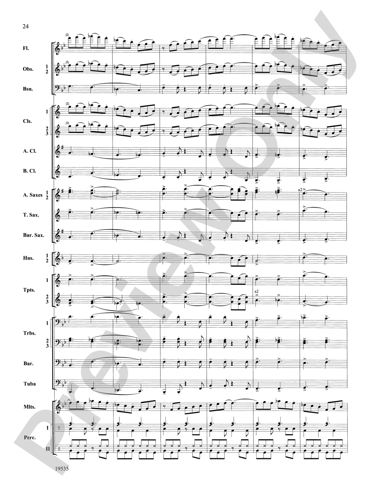 Fantasy on an African-American Spiritual: Concert Band Conductor Score & Parts