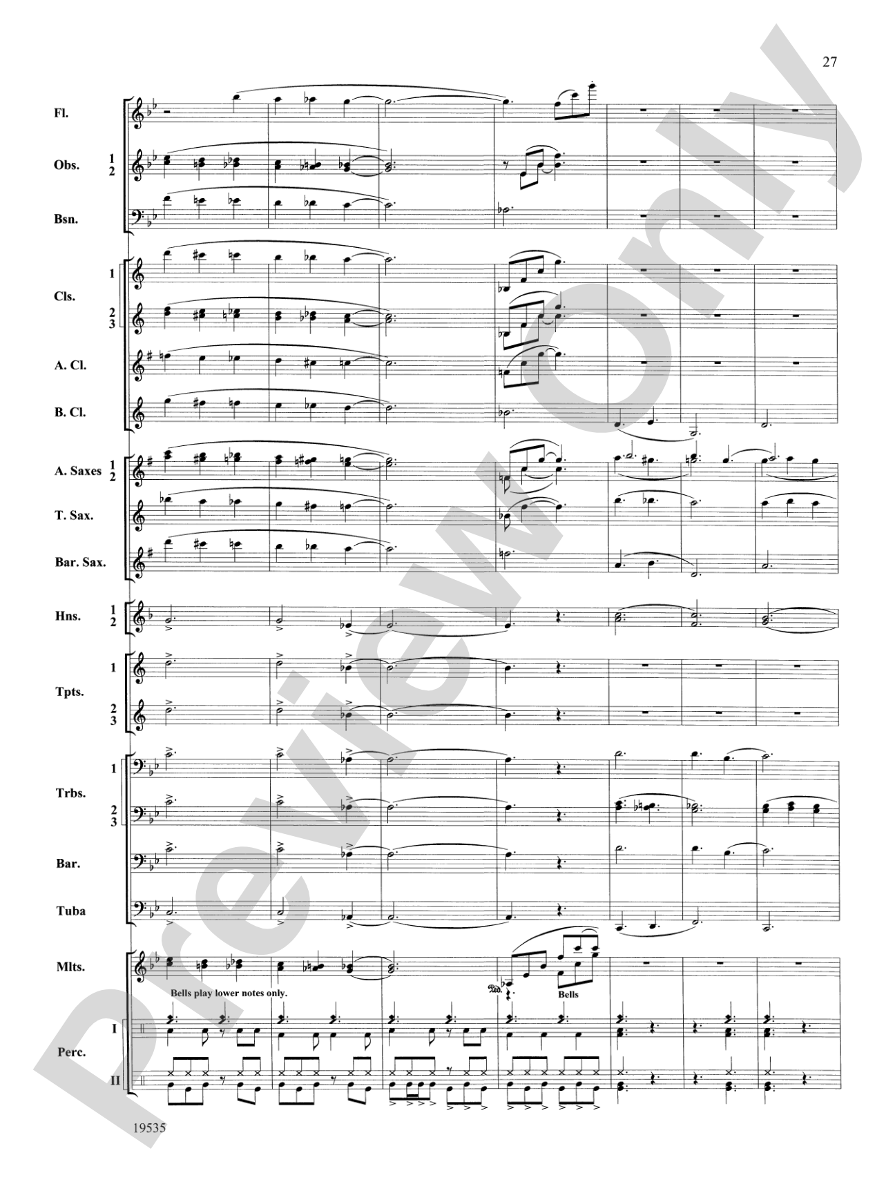 Fantasy on an African-American Spiritual: Concert Band Conductor Score & Parts
