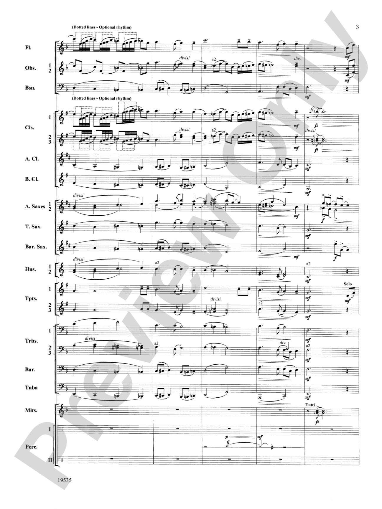 Fantasy on an African-American Spiritual: Concert Band Conductor Score & Parts