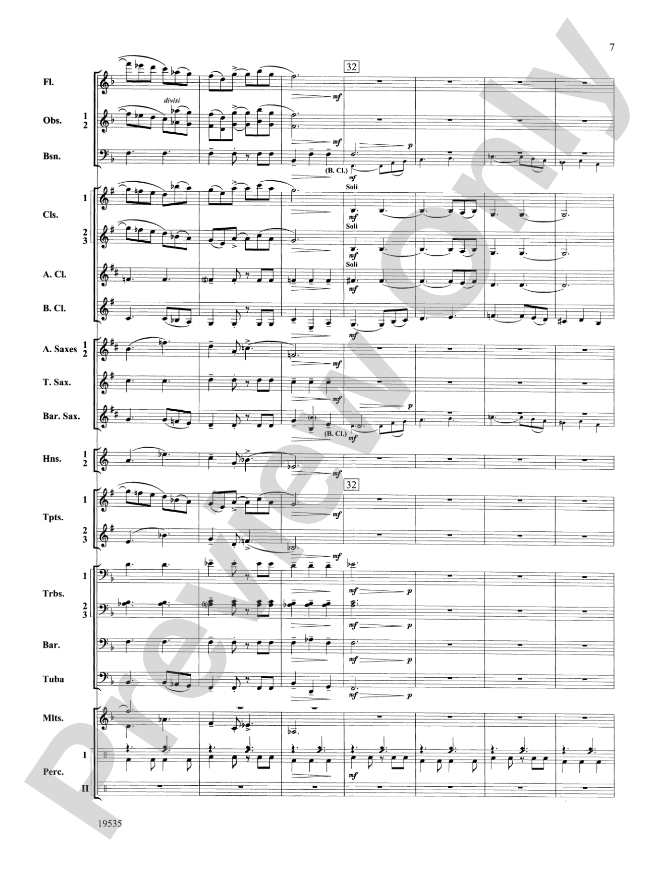 Fantasy on an African-American Spiritual: Concert Band Conductor Score & Parts