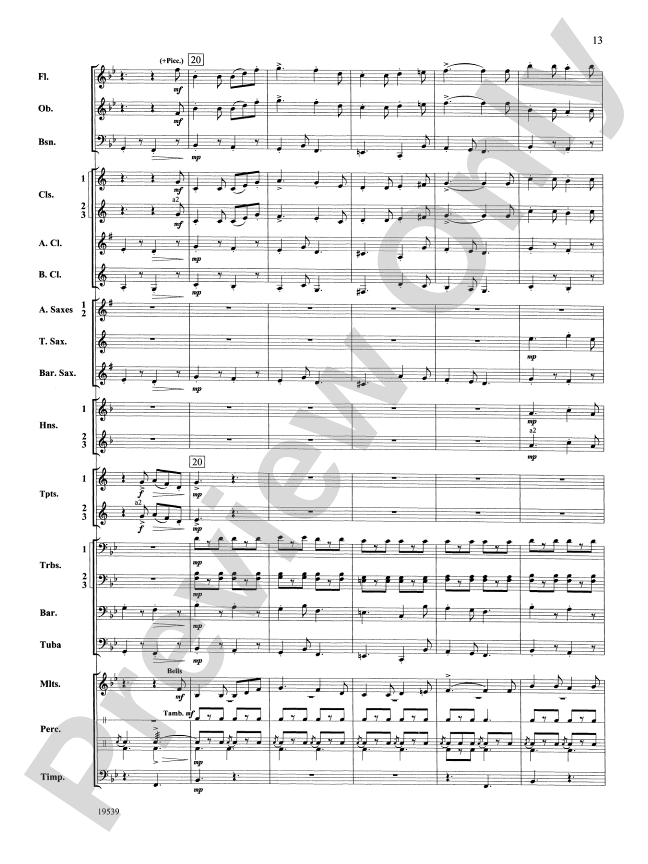 Two Irish Sketches: Concert Band Conductor Score & Parts