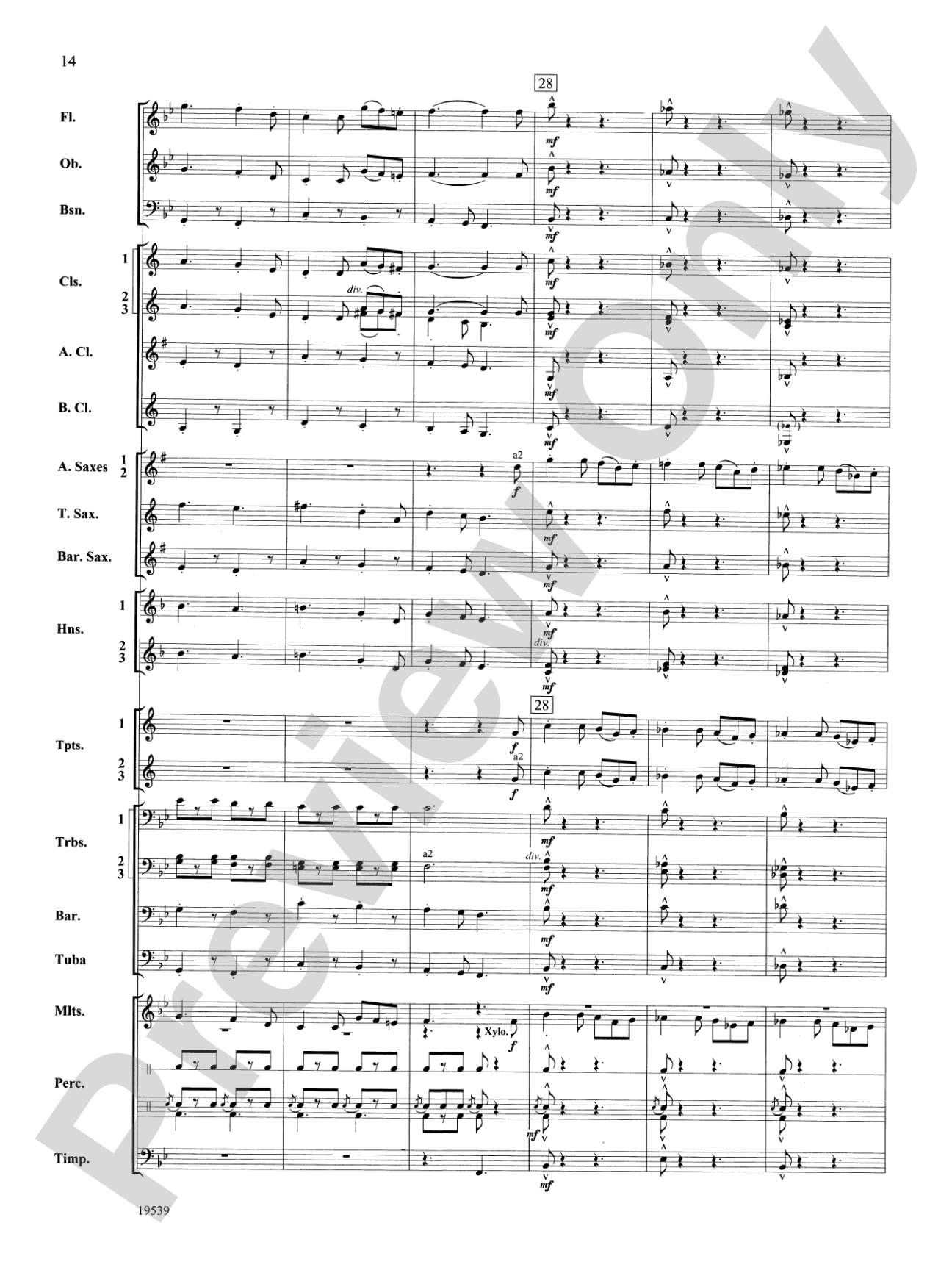 Two Irish Sketches: Concert Band Conductor Score & Parts