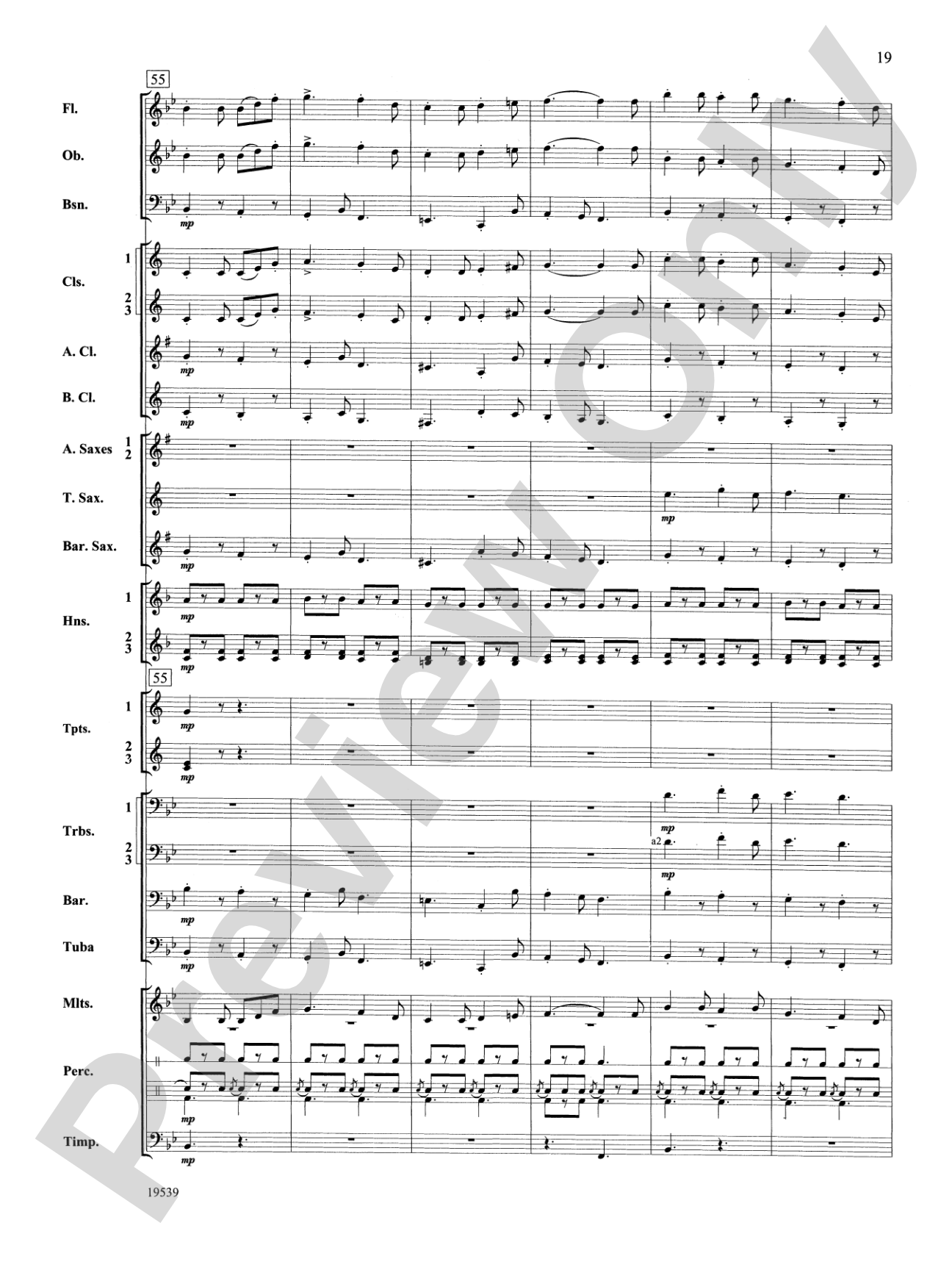 Two Irish Sketches: Concert Band Conductor Score & Parts