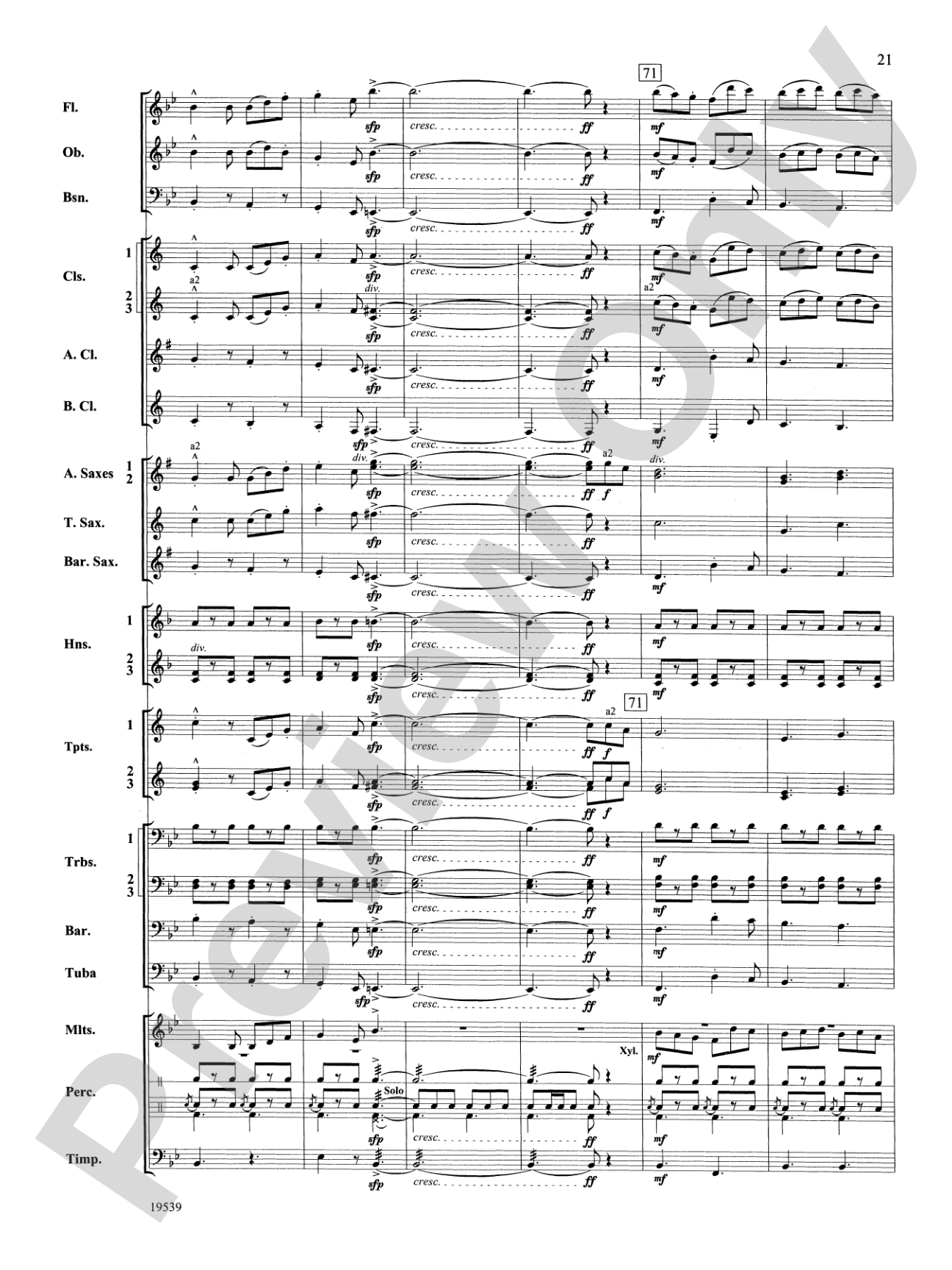 Two Irish Sketches: Concert Band Conductor Score & Parts