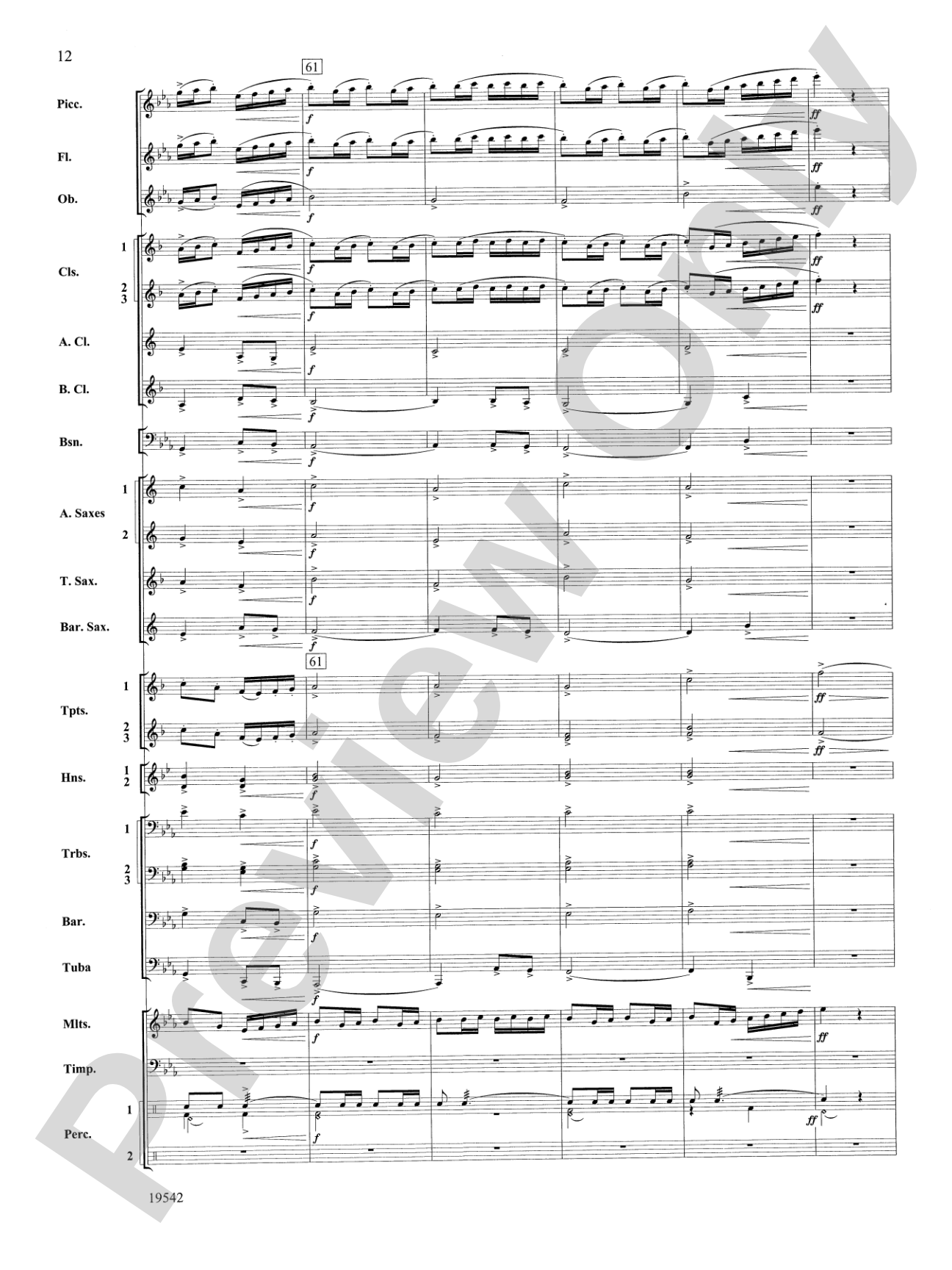 Chanteys: Concert Band Conductor Score & Parts