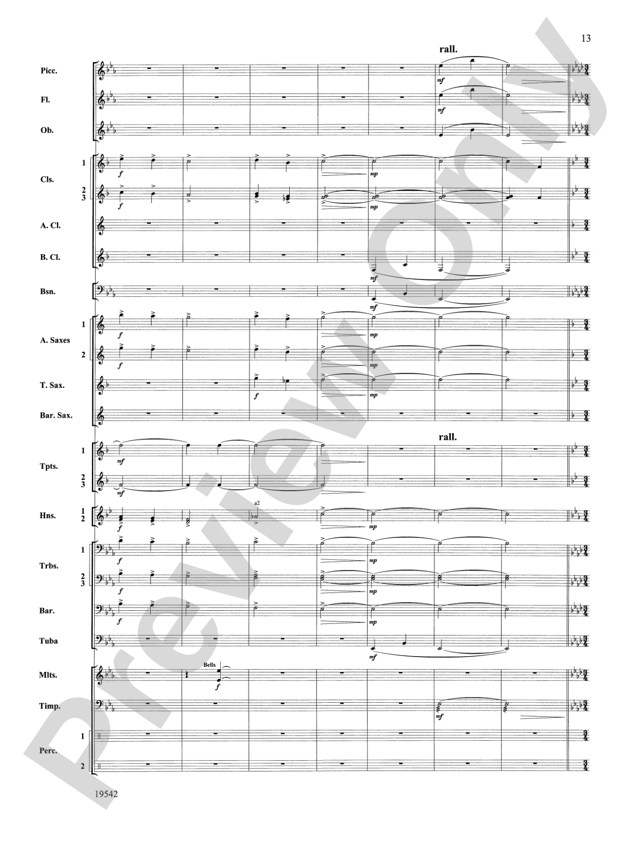 Chanteys: Concert Band Conductor Score & Parts