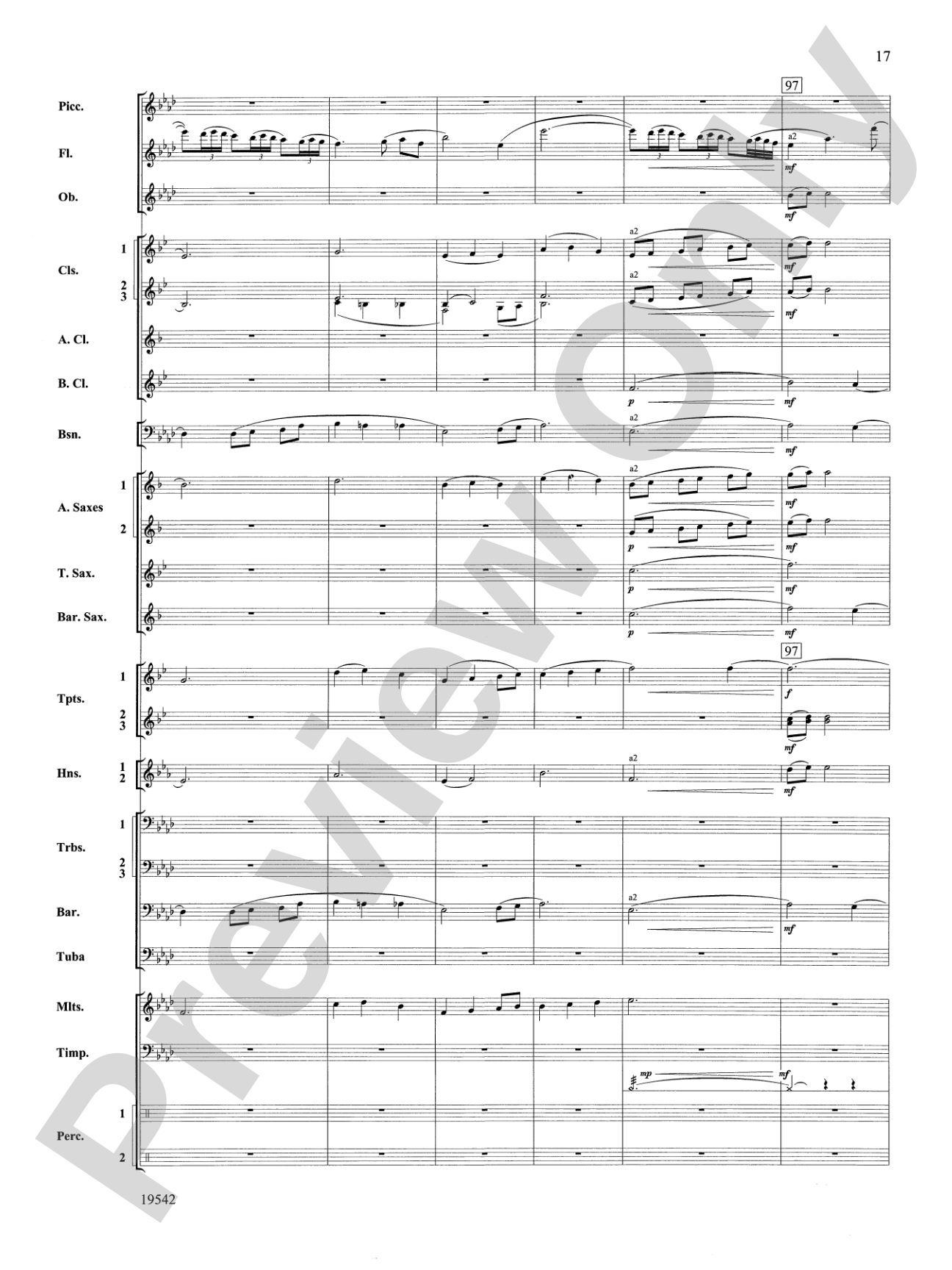 Chanteys: Concert Band Conductor Score & Parts