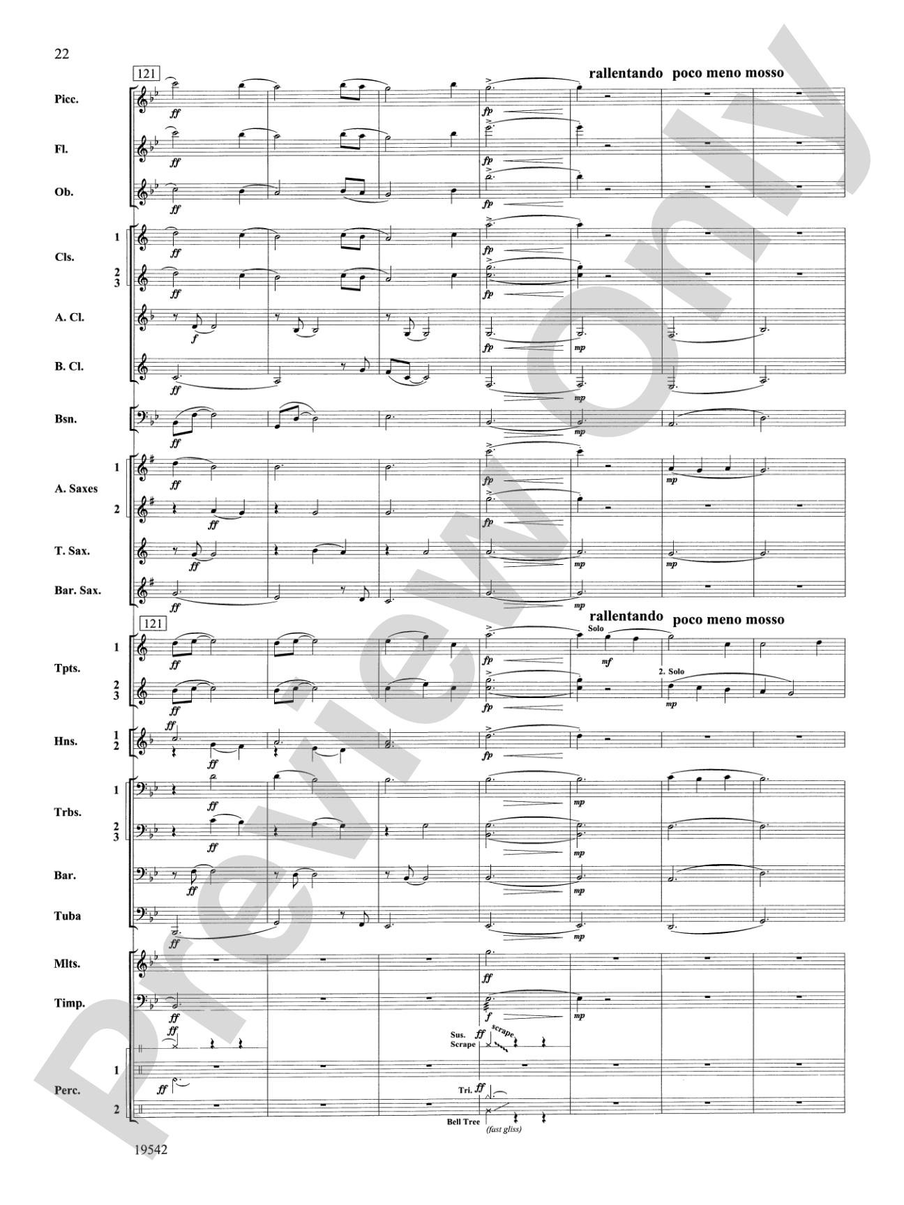 Chanteys: Concert Band Conductor Score & Parts