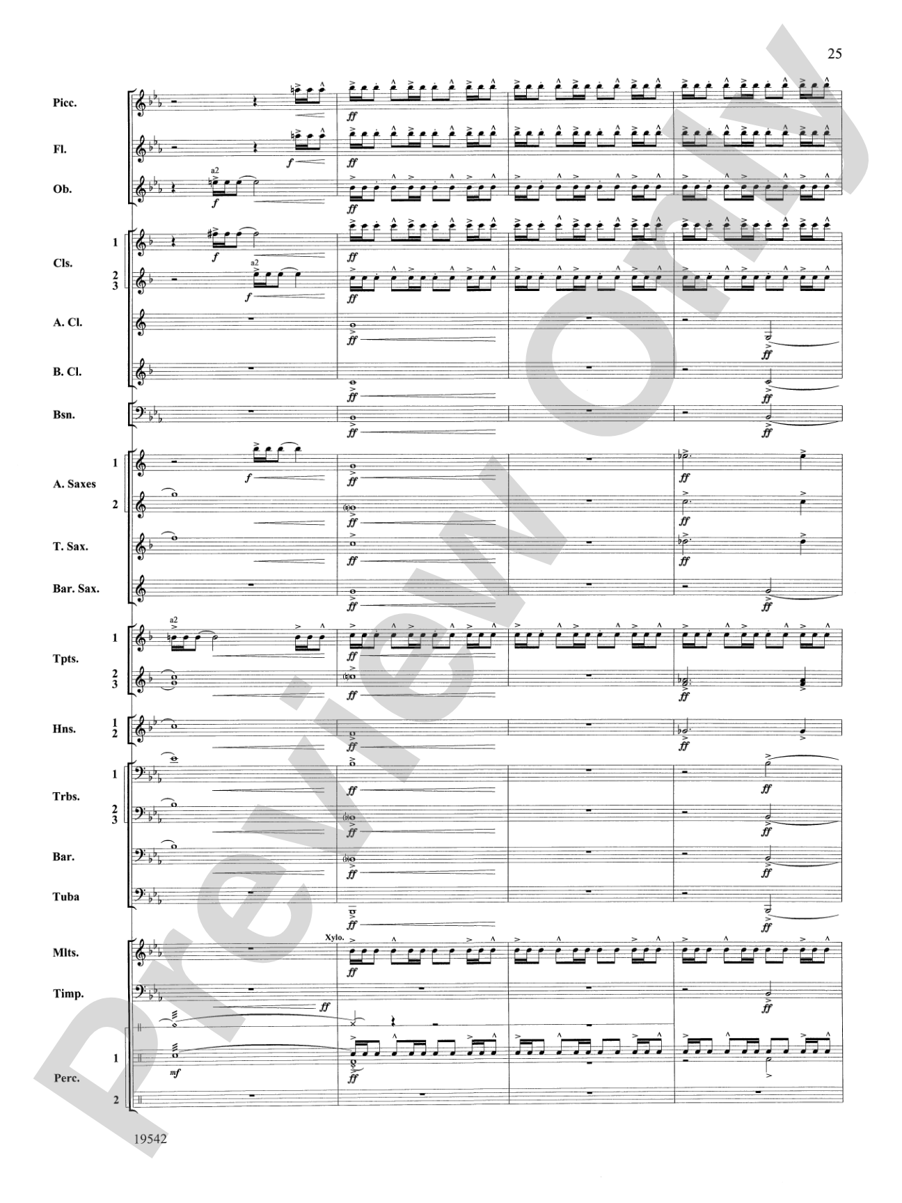Chanteys: Concert Band Conductor Score & Parts