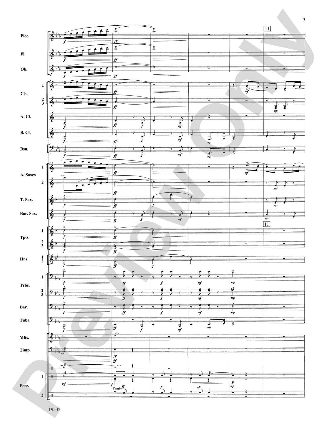 Chanteys: Concert Band Conductor Score & Parts