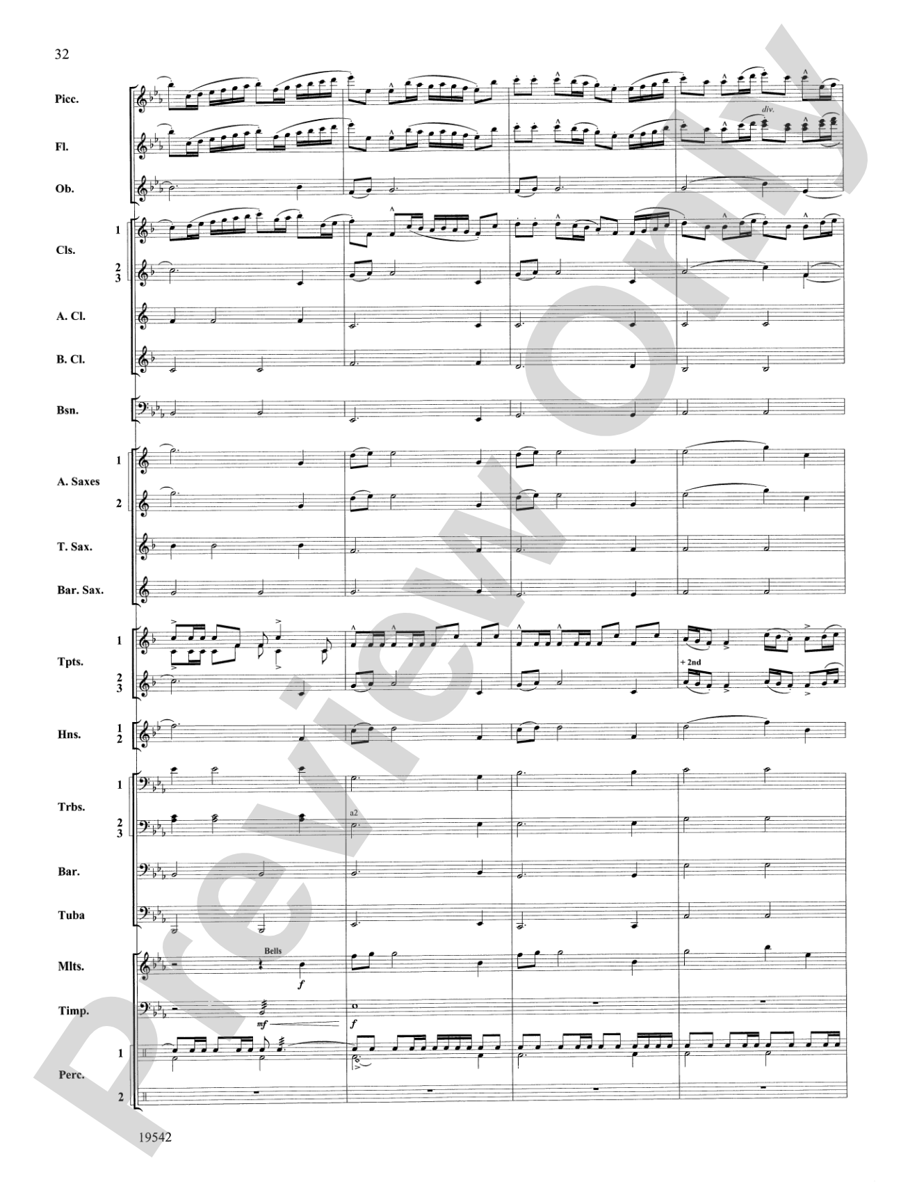 Chanteys: Concert Band Conductor Score & Parts