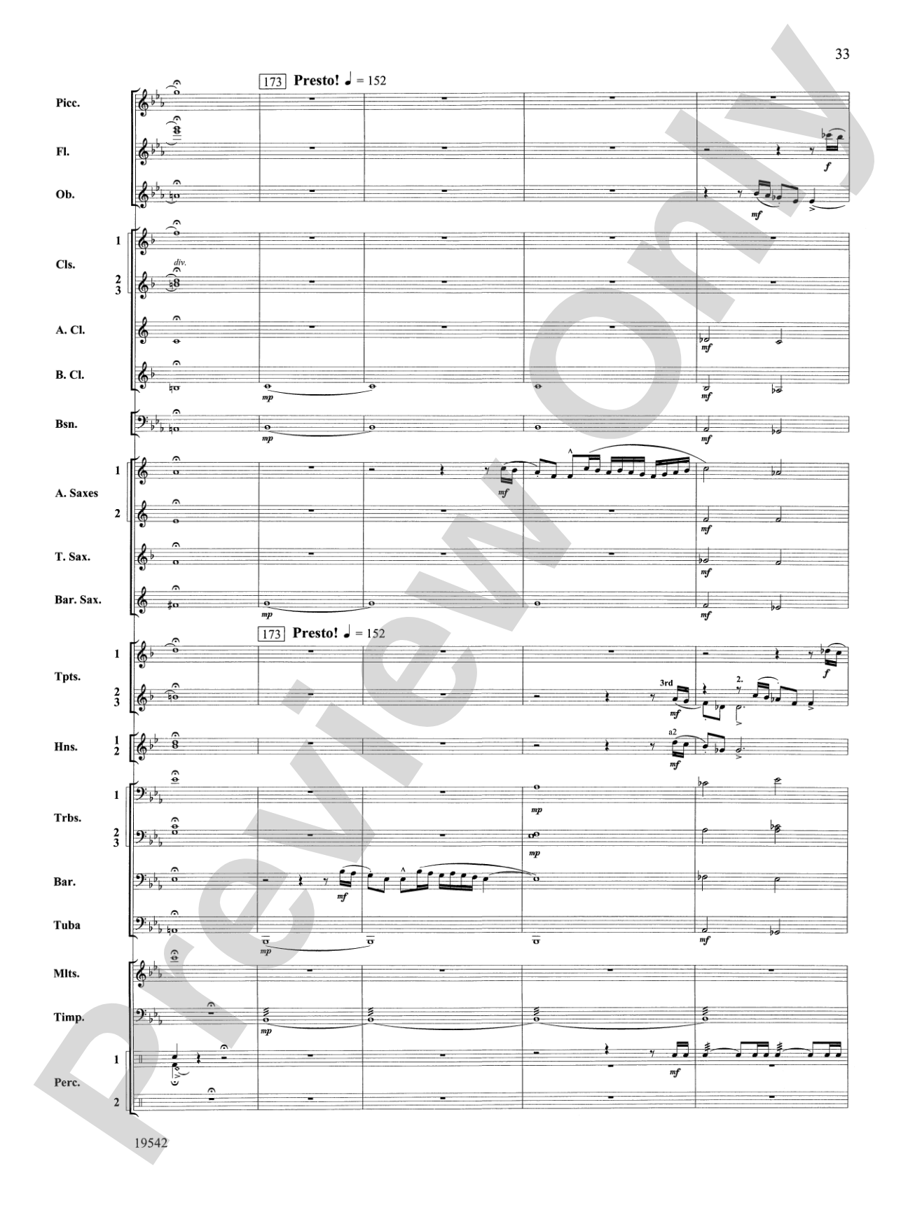 Chanteys: Concert Band Conductor Score & Parts