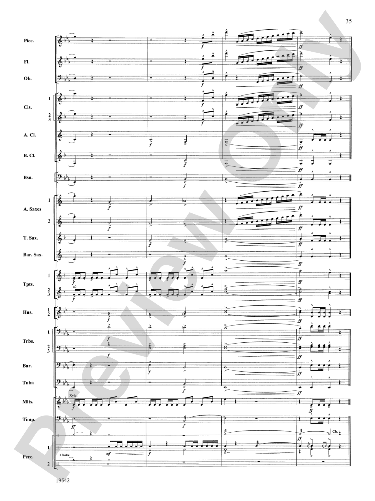 Chanteys: Concert Band Conductor Score & Parts