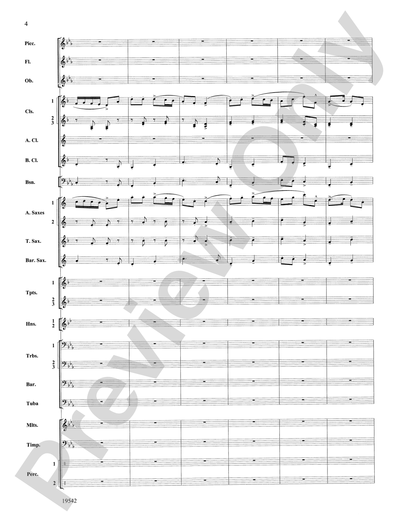 Chanteys: Concert Band Conductor Score & Parts