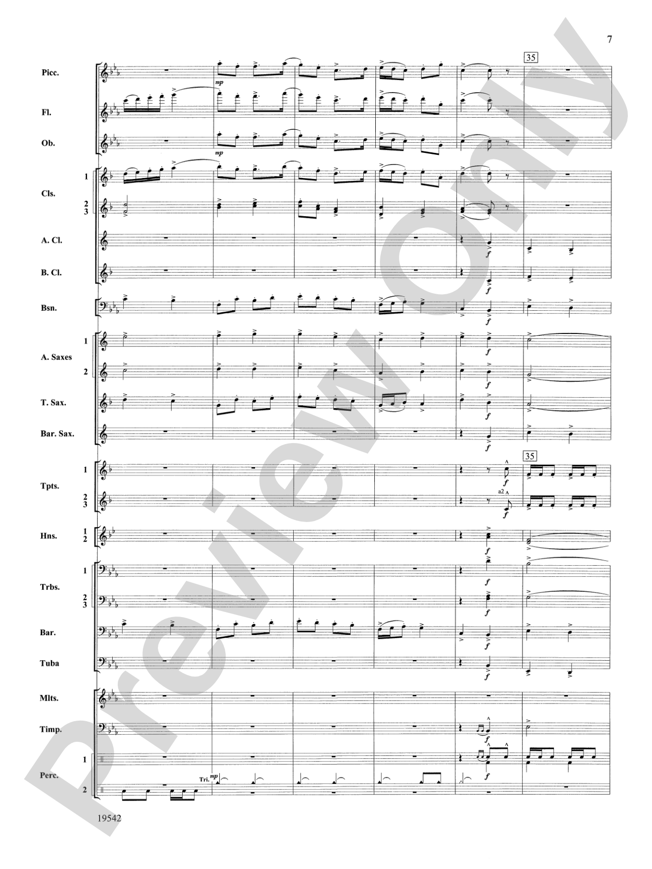 Chanteys: Concert Band Conductor Score & Parts