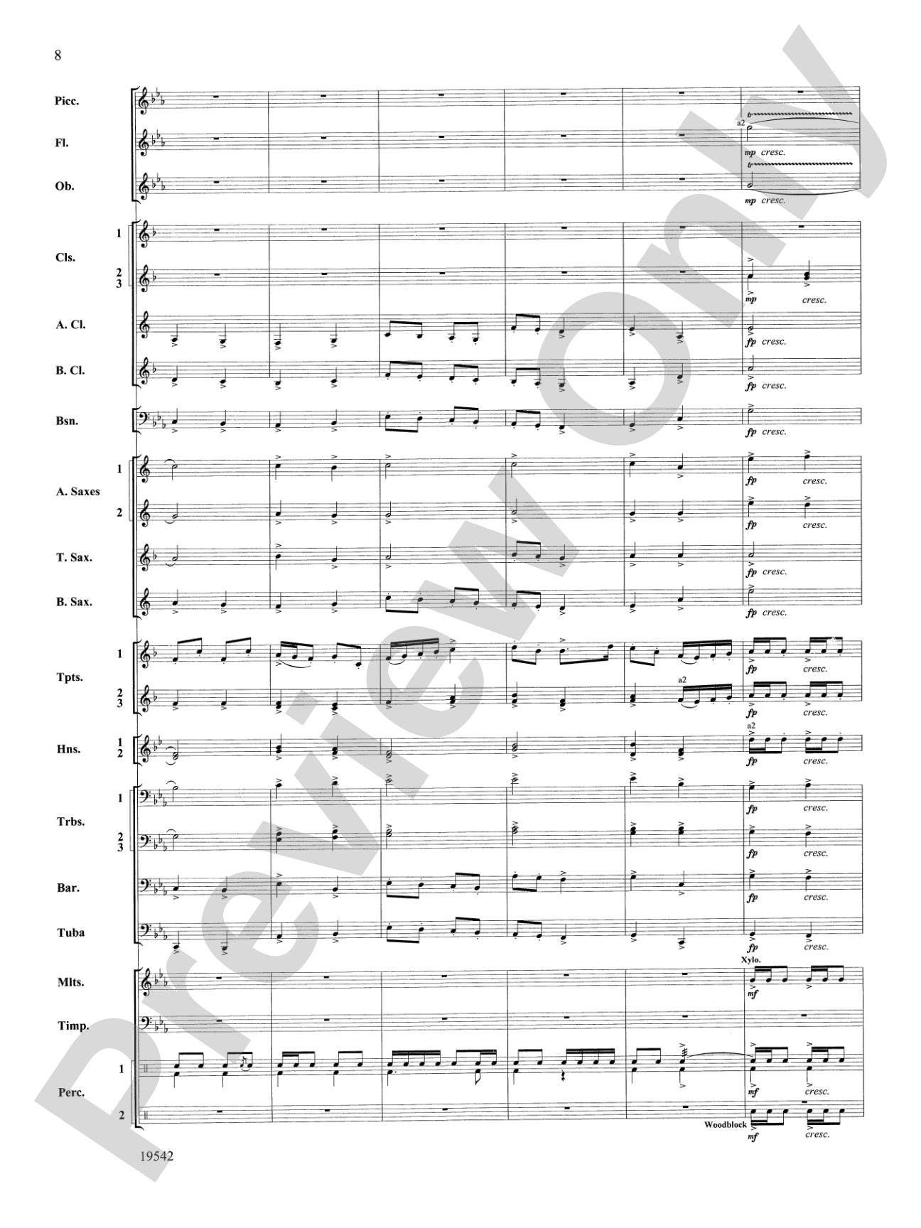 Chanteys: Concert Band Conductor Score & Parts