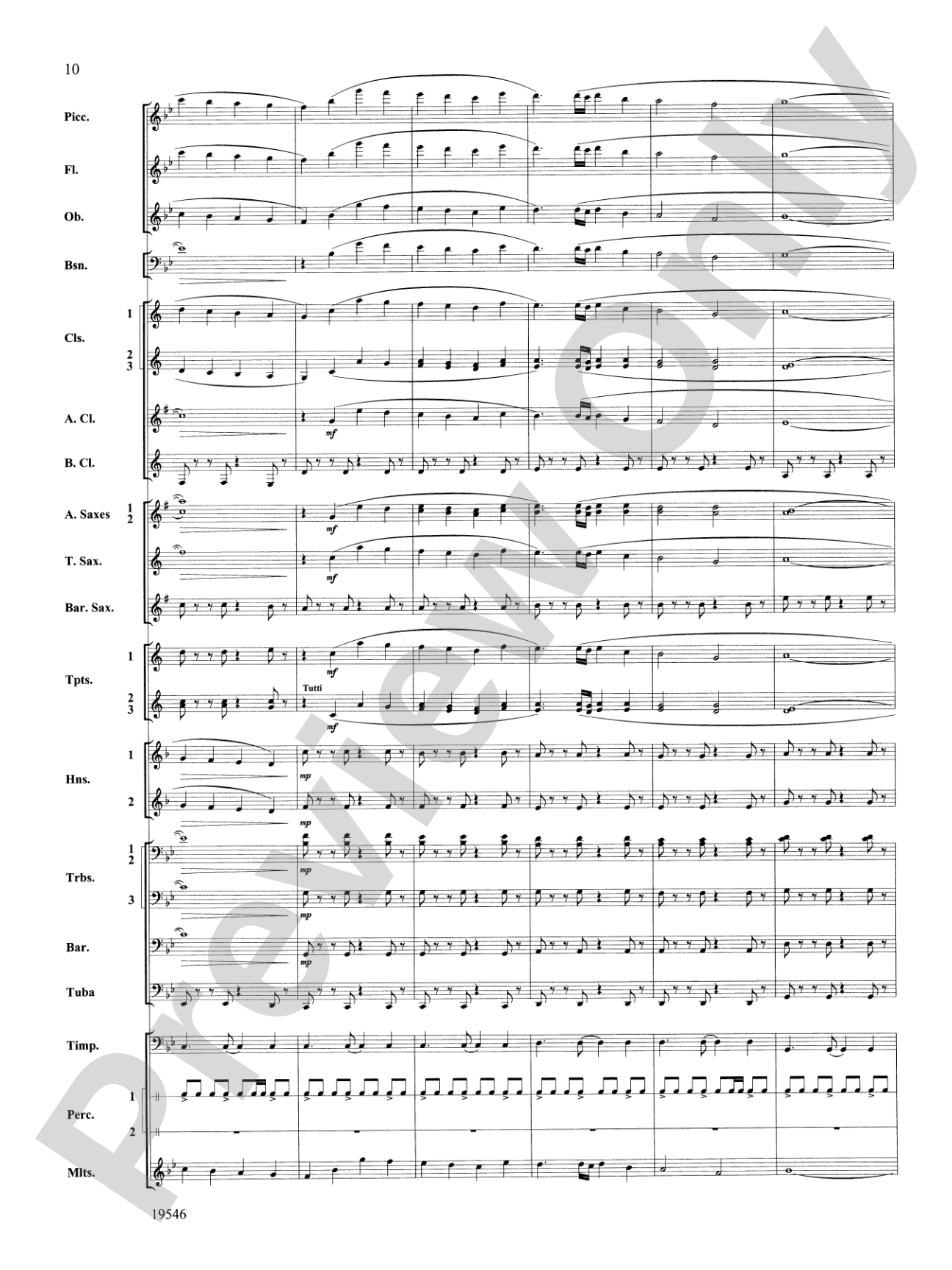 Legend of the Saura: Concert Band Conductor Score & Parts