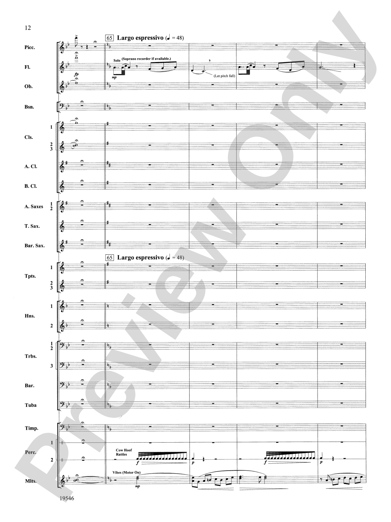 Legend of the Saura: Concert Band Conductor Score & Parts