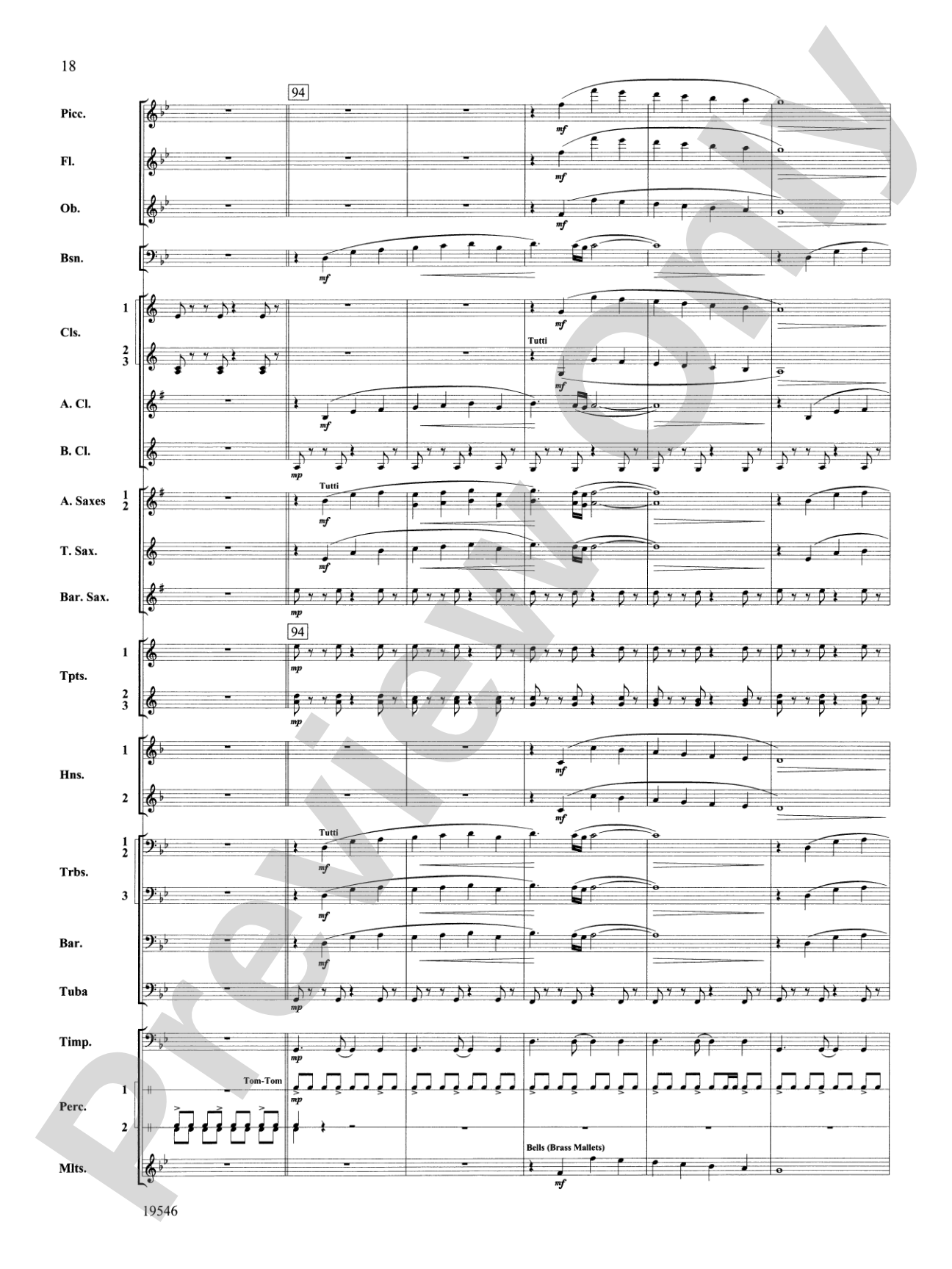 Legend of the Saura: Concert Band Conductor Score & Parts