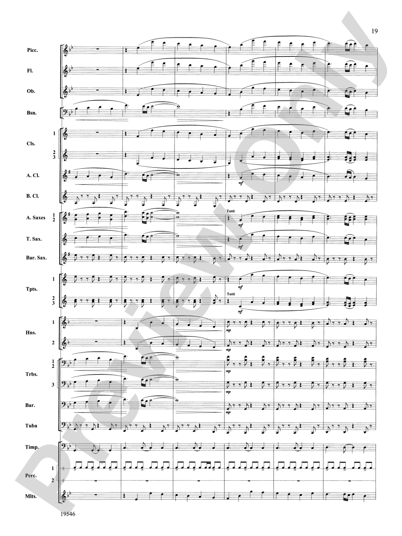 Legend of the Saura: Concert Band Conductor Score & Parts