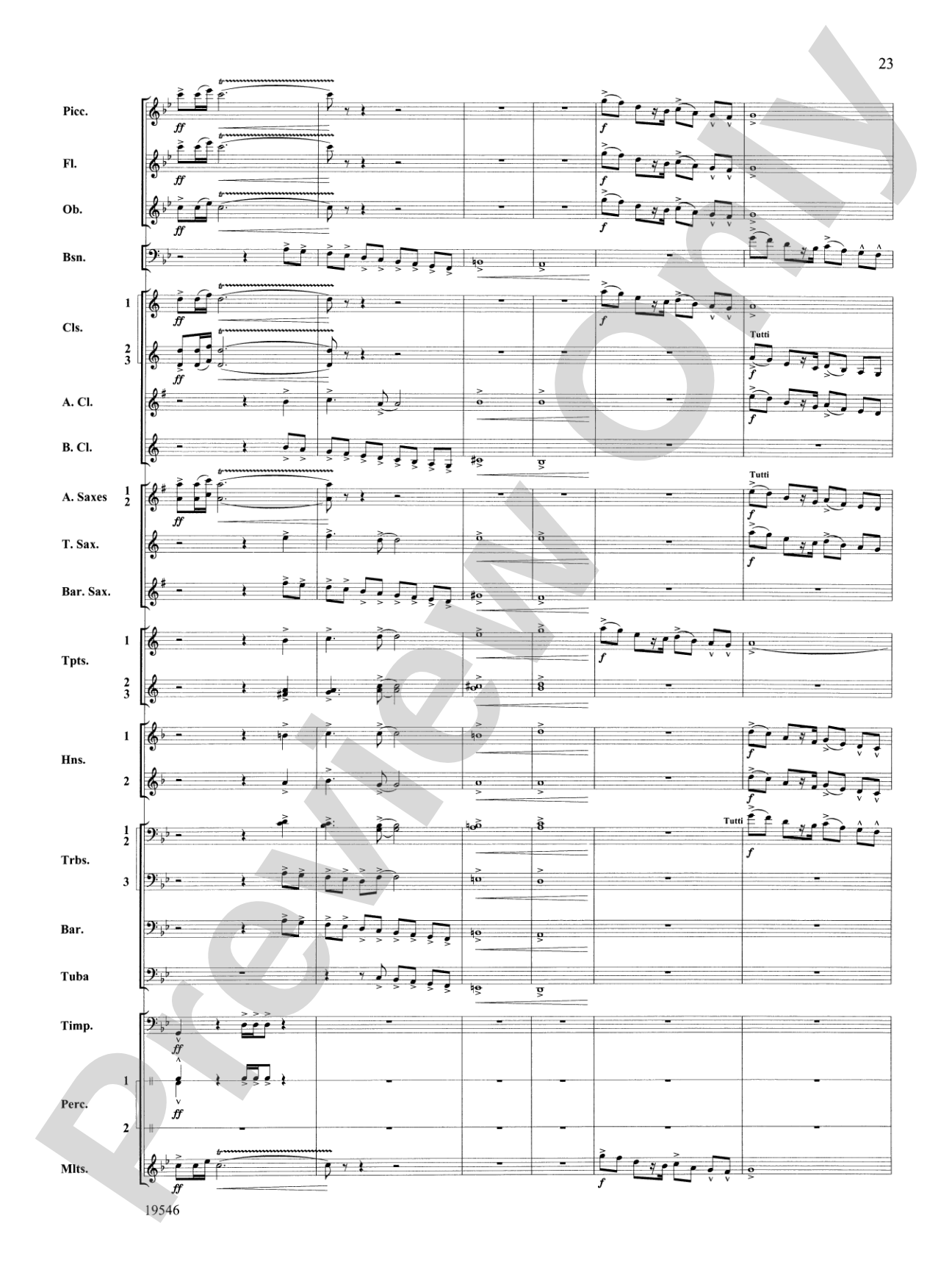 Legend of the Saura: Concert Band Conductor Score & Parts