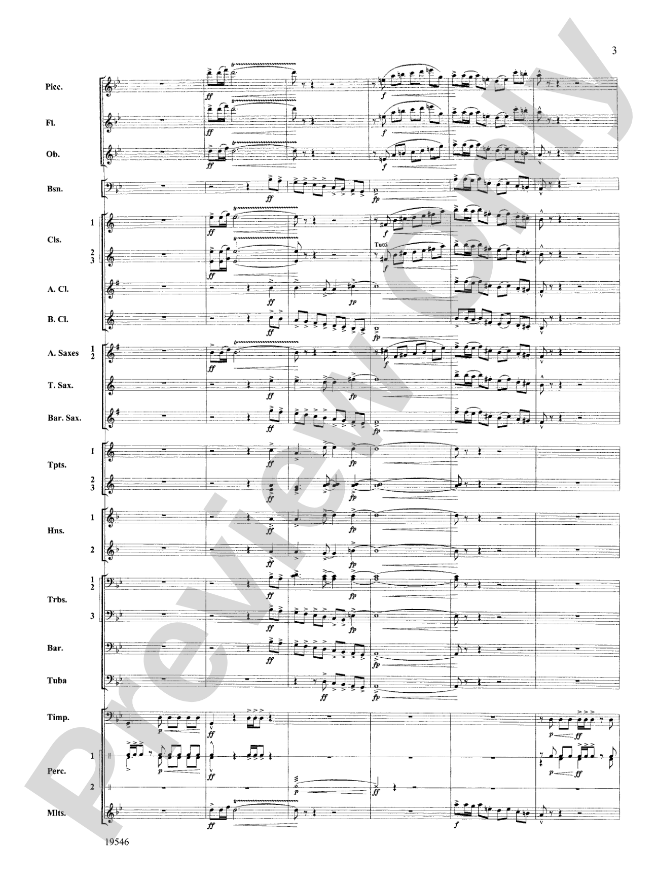 Legend of the Saura: Concert Band Conductor Score & Parts