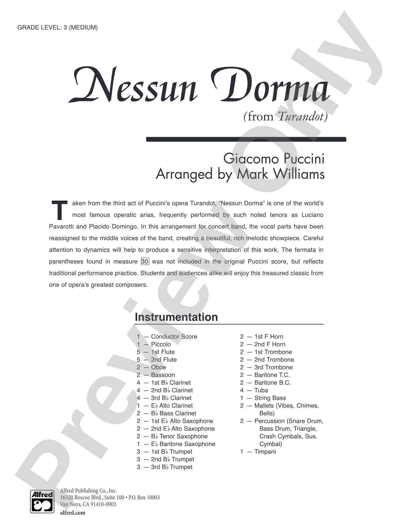 Nessun Dorma