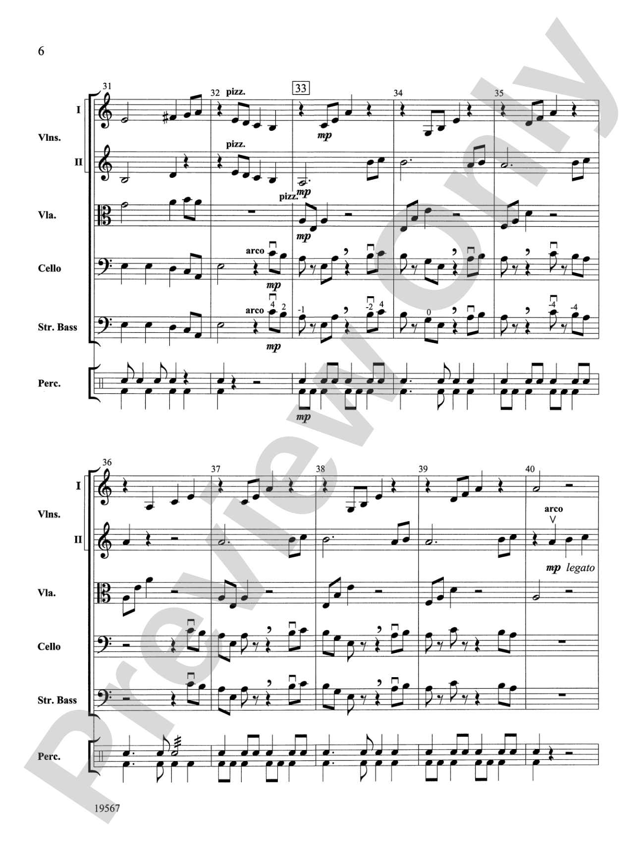 Las Mariposas Exoticas: String Orchestra Conductor Score & Parts