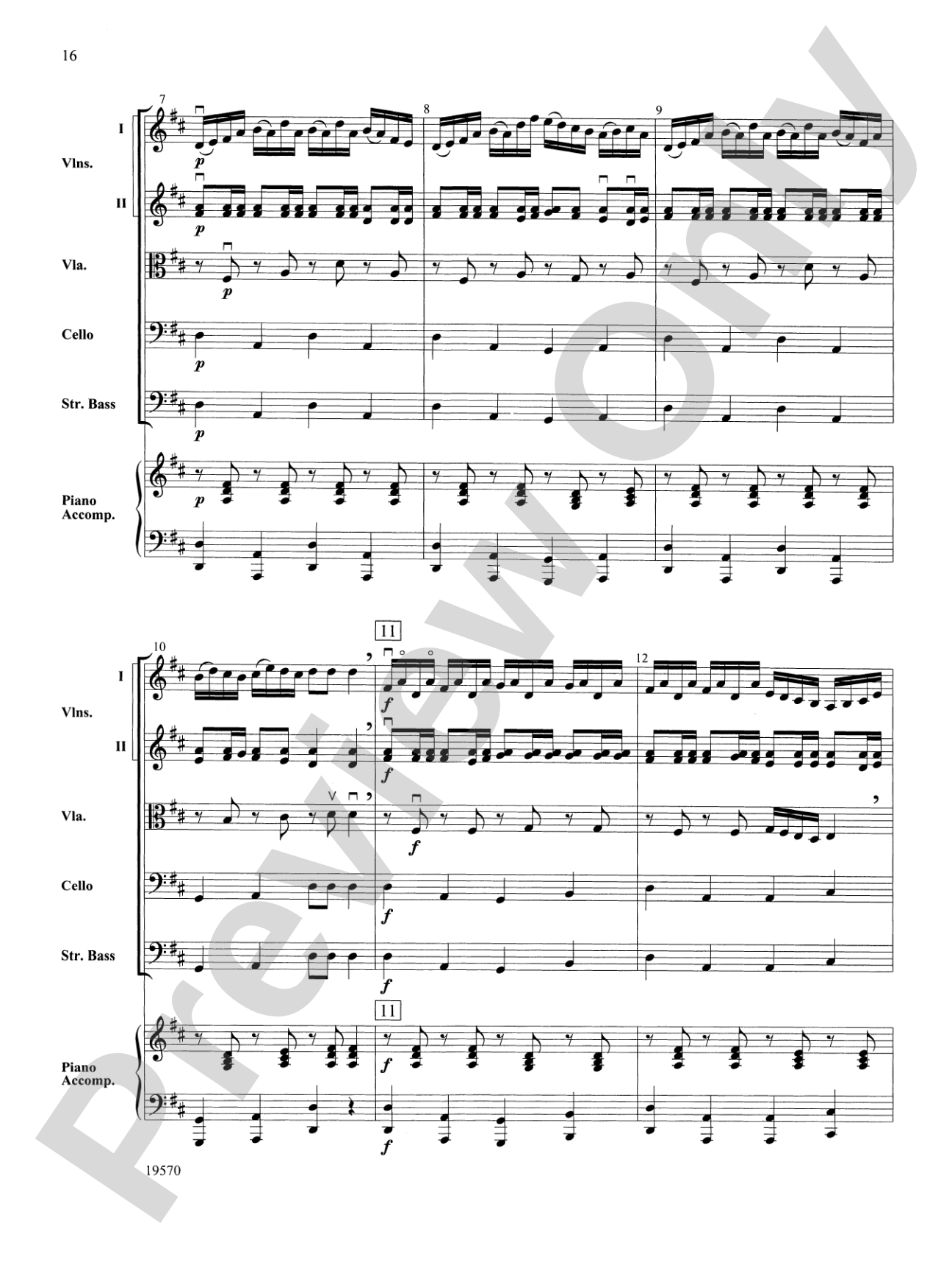 Johnny Appleseed Suite: String Orchestra Conductor Score & Parts