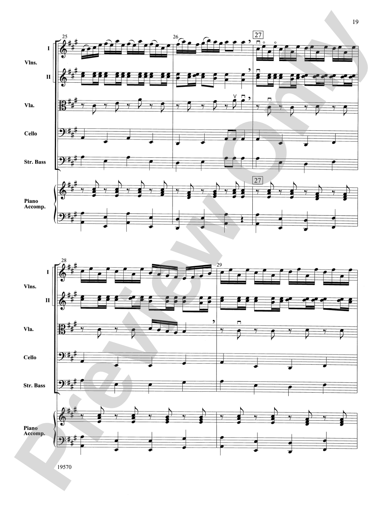 Johnny Appleseed Suite: String Orchestra Conductor Score & Parts