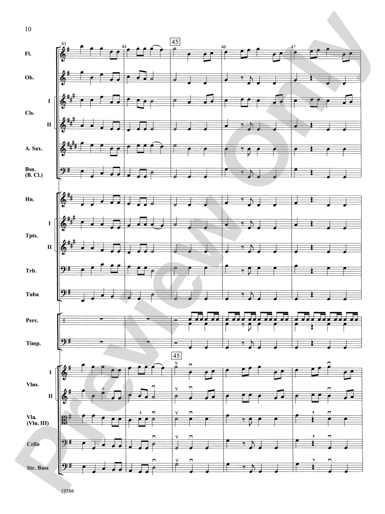 Hallelujah Chorus from Messiah: Full Orchestra Conductor Score & Parts