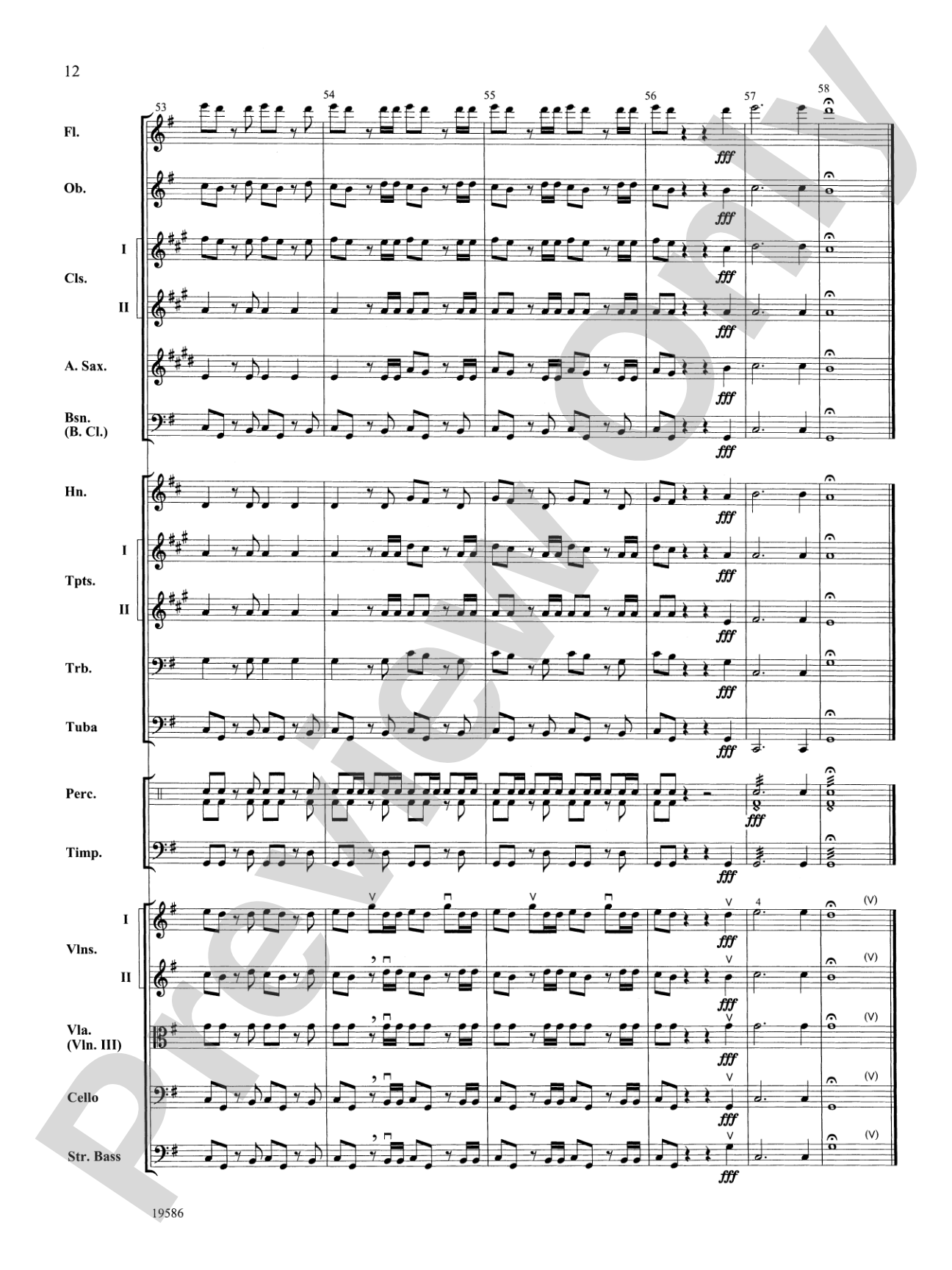 Hallelujah Chorus from Messiah: Full Orchestra Conductor Score & Parts