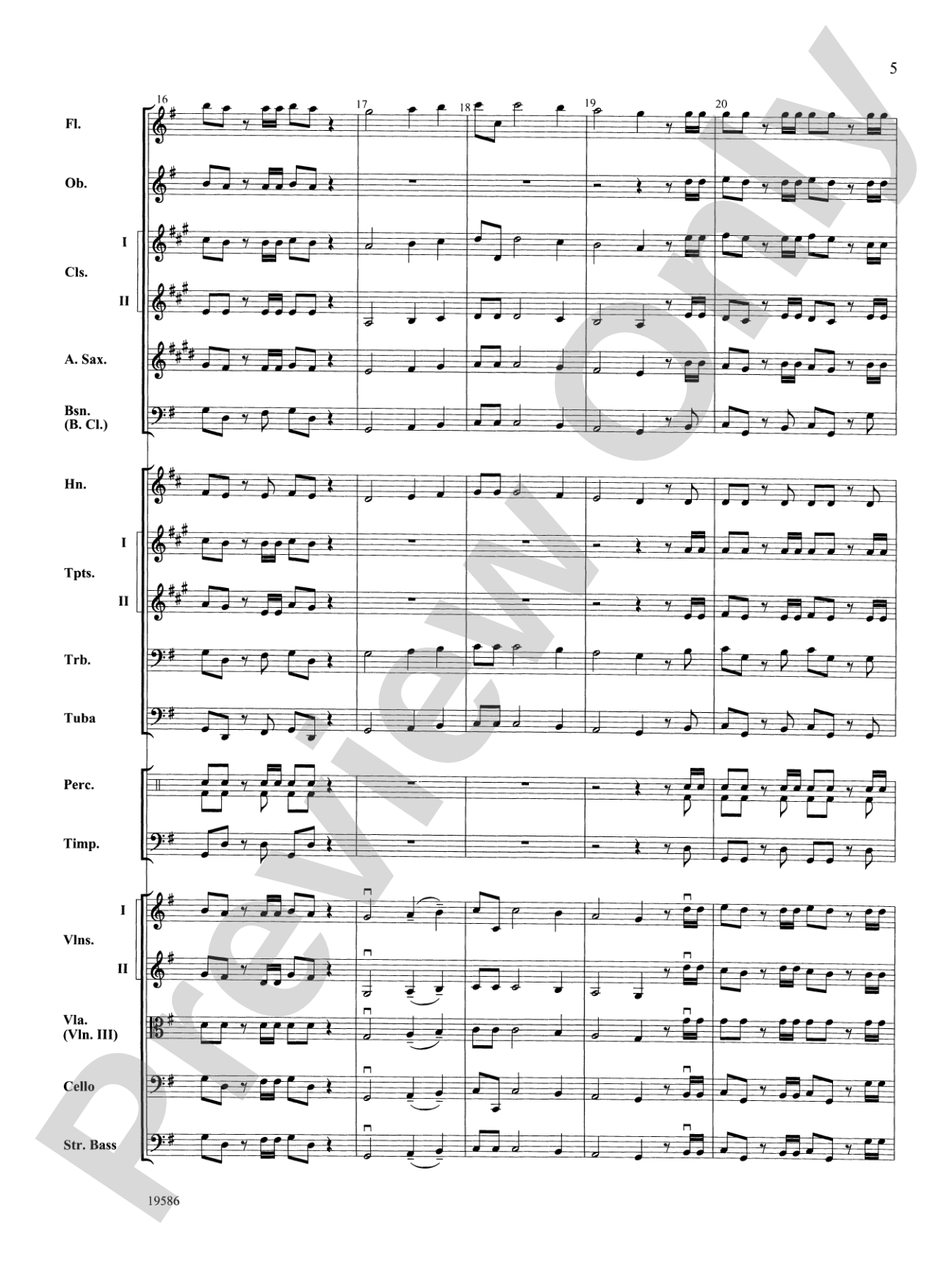 Hallelujah Chorus from Messiah: Full Orchestra Conductor Score & Parts
