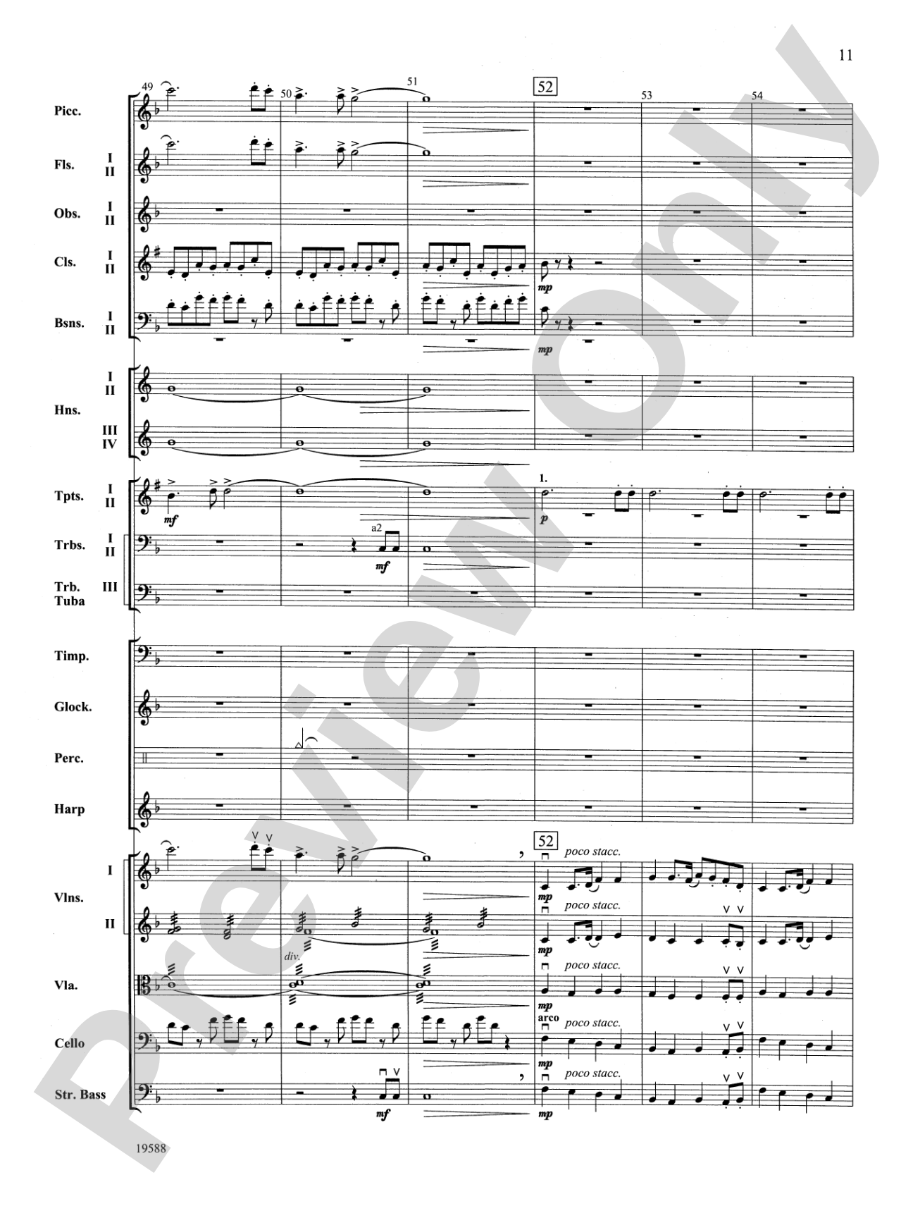 Camp Meeting (Fantasia on Early American Hymns): Full Orchestra Conductor Score & Parts