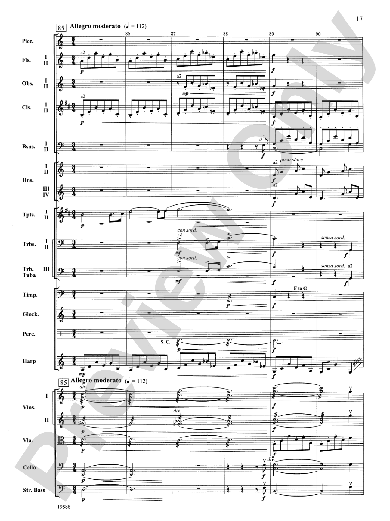 Camp Meeting (Fantasia on Early American Hymns): Full Orchestra Conductor Score & Parts