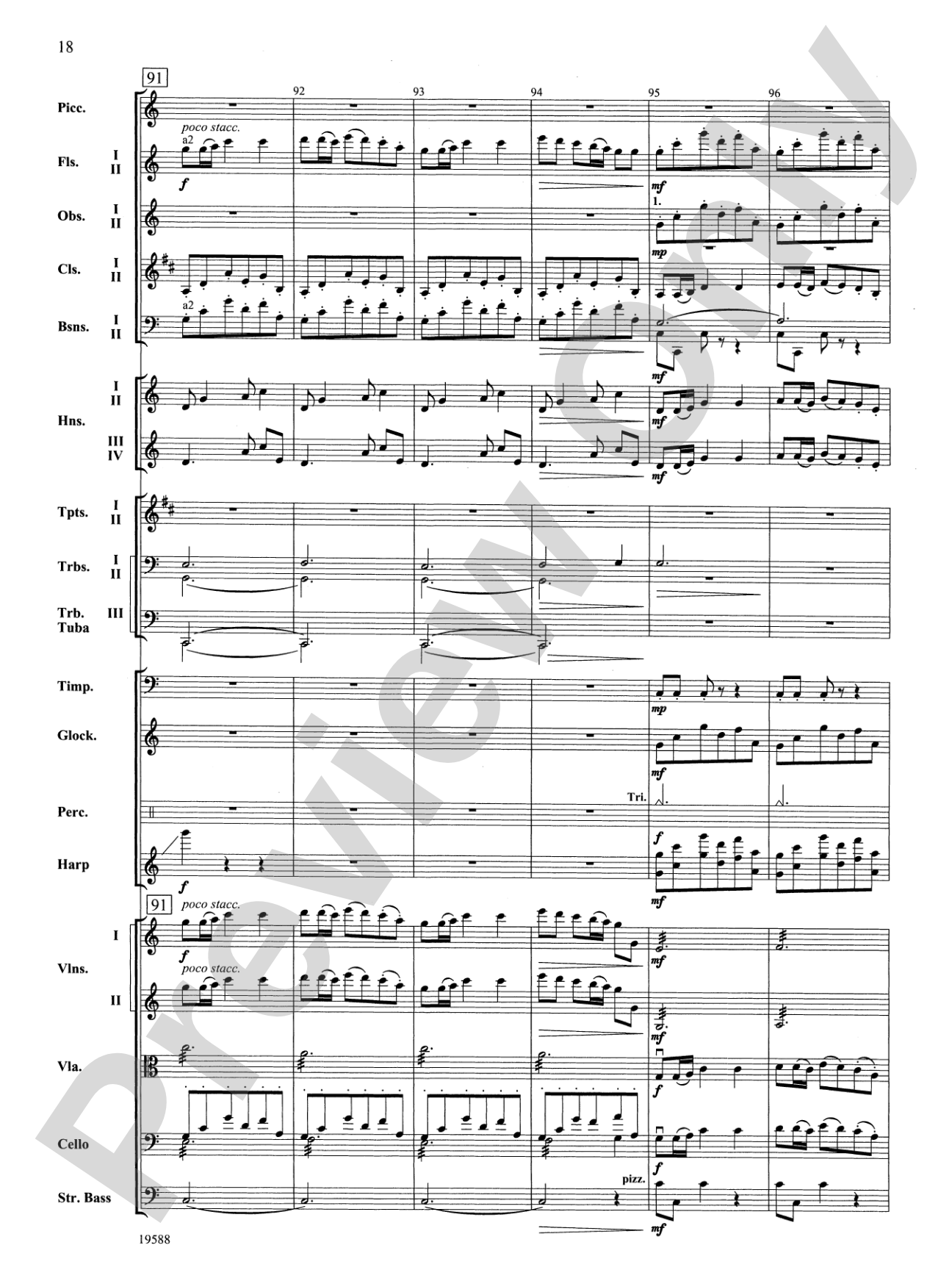 Camp Meeting (Fantasia on Early American Hymns): Full Orchestra Conductor Score & Parts