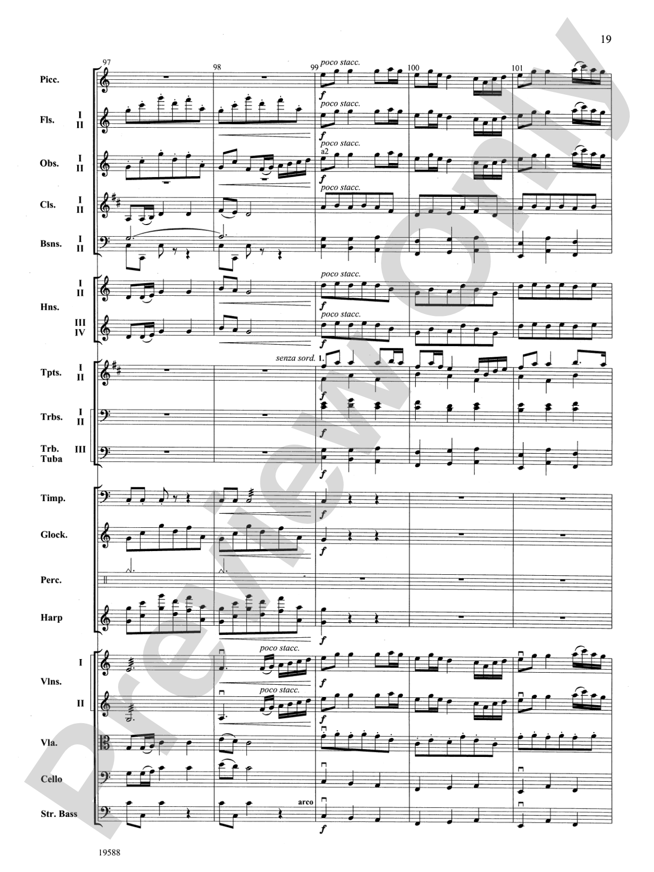 Camp Meeting (Fantasia on Early American Hymns): Full Orchestra Conductor Score & Parts