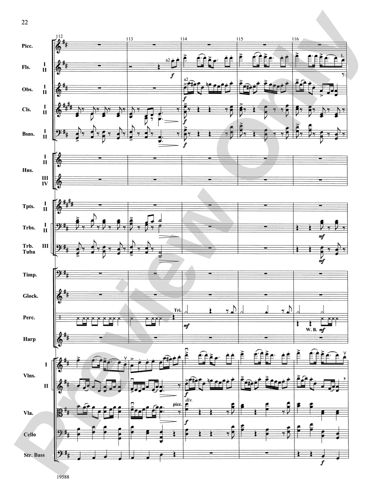 Camp Meeting (Fantasia on Early American Hymns): Full Orchestra Conductor Score & Parts